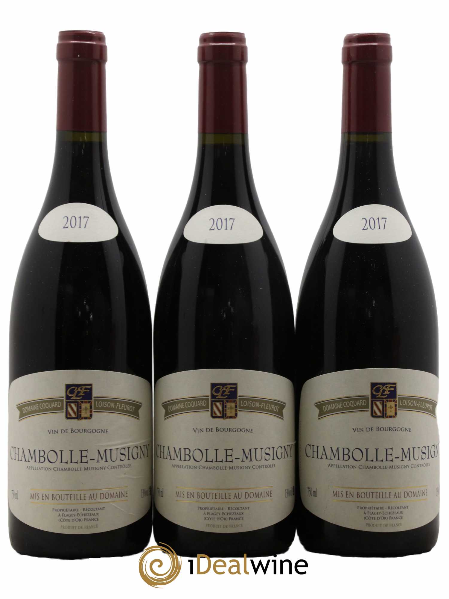 Chambolle-Musigny Coquard Loison-Fleurot 2017 - Lot de 3 bouteilles - 0