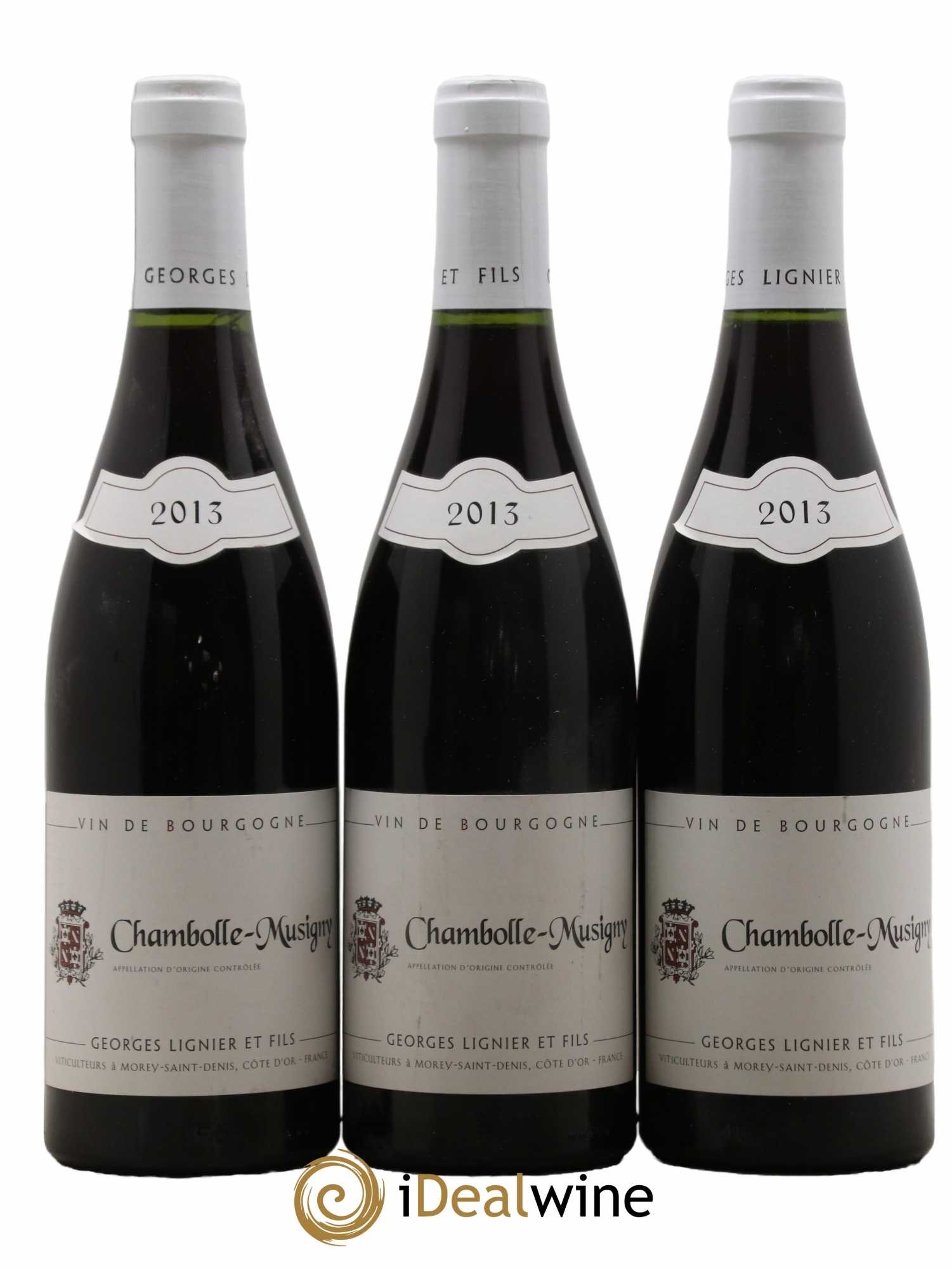 Chambolle-Musigny Georges Lignier (Domaine) 2013 - Lot de 3 bouteilles - 0