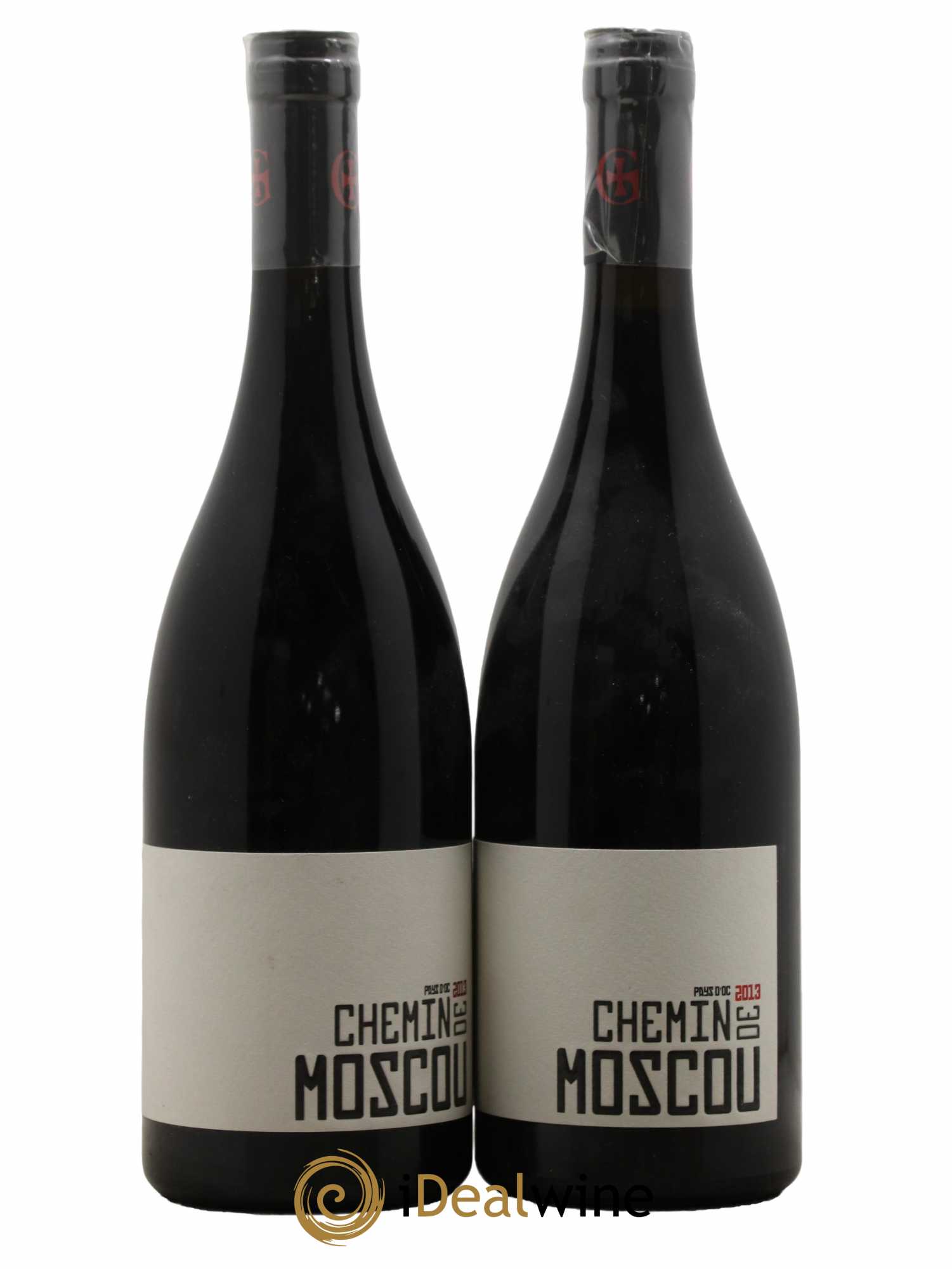 IGP Pays d'Oc (Vin de Pays d'Oc) Chemin de Moscou Domaine Gayda 2013 - Lot of 2 bottles - 0