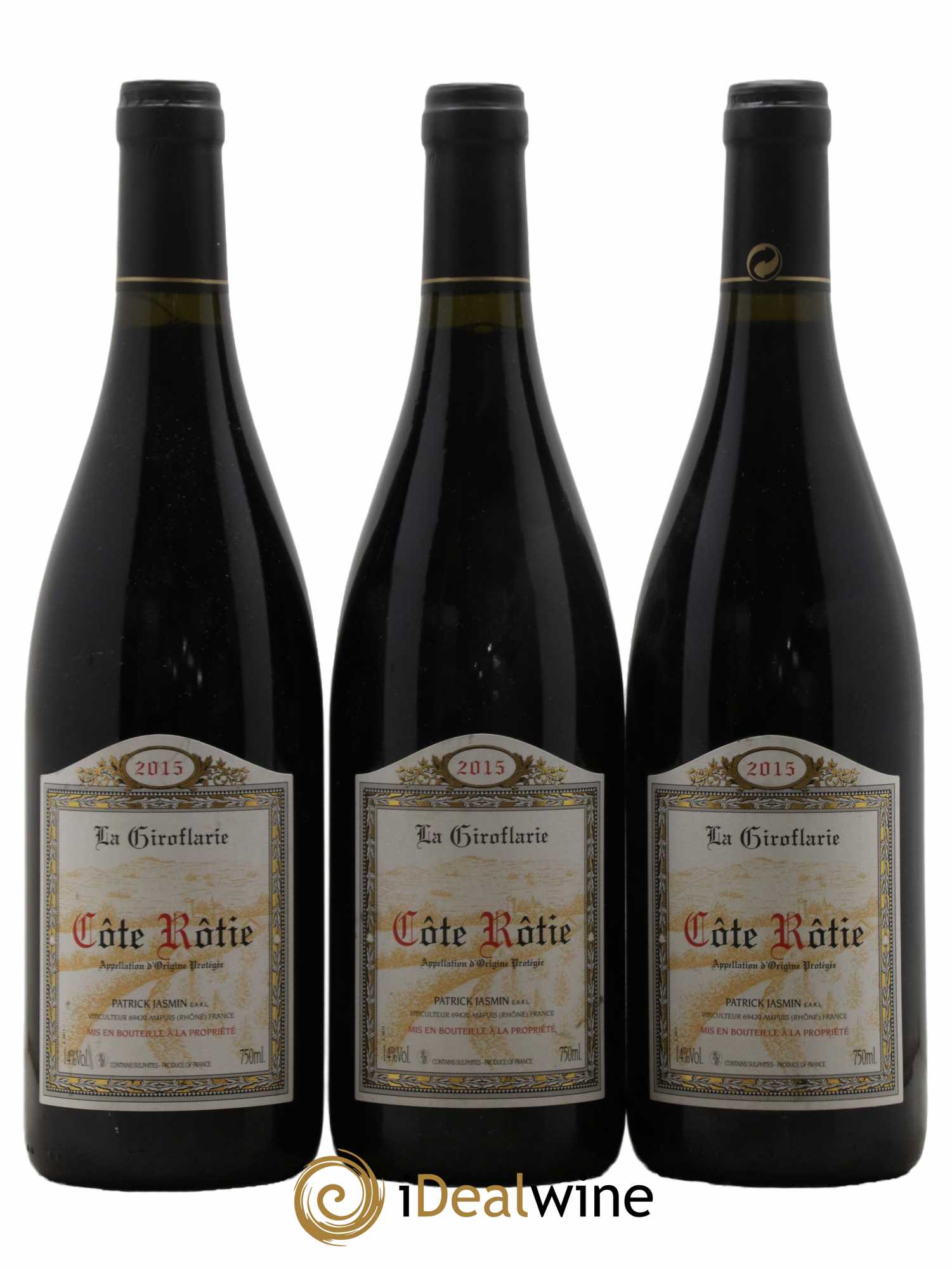 Côte-Rôtie La Giroflarie Jasmin (Domaine) 2015 - Lot de 3 bouteilles - 0