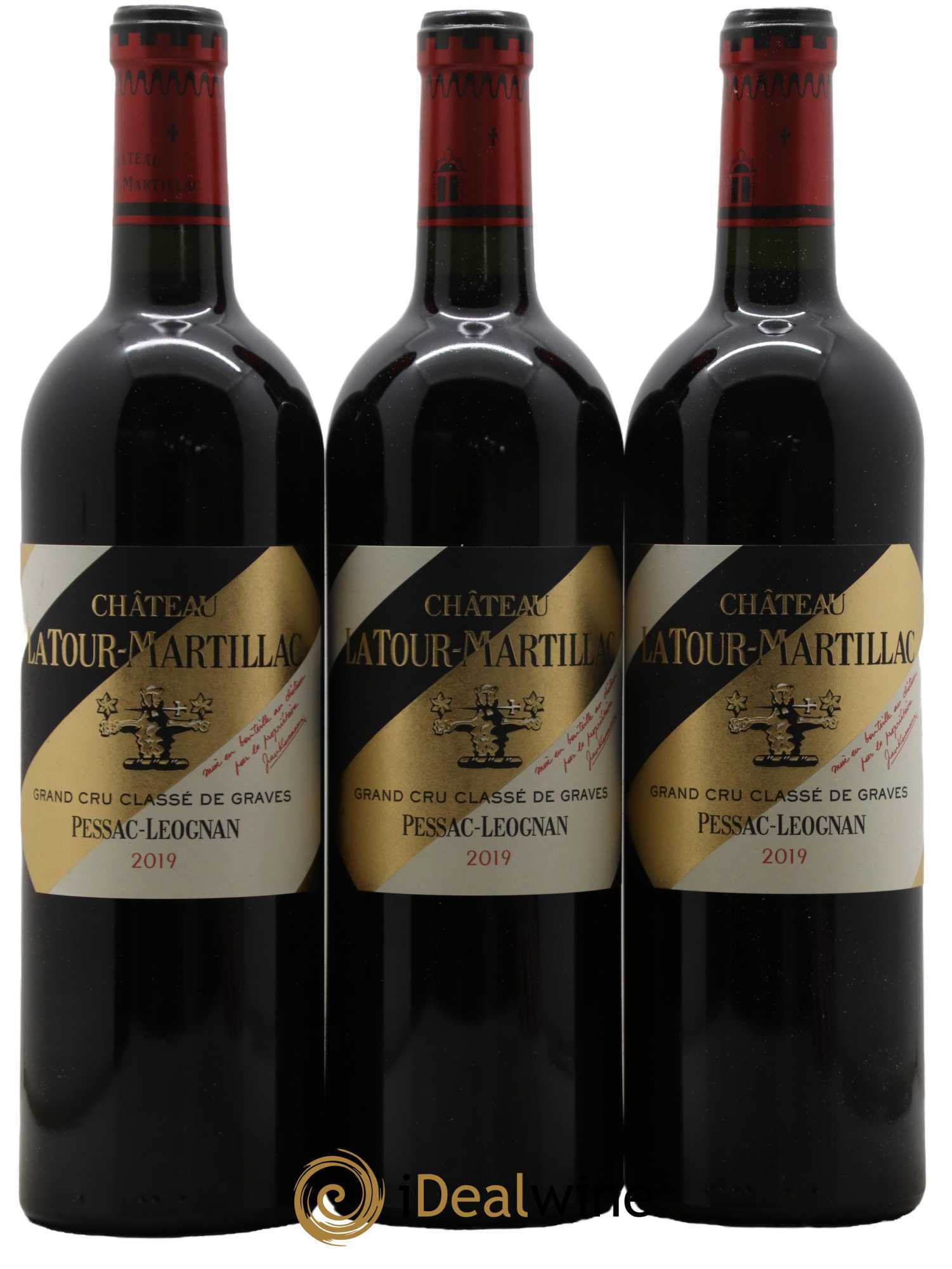 Château Latour-Martillac Cru Classé de Graves 2019 - Lot de 12 bouteilles - 1