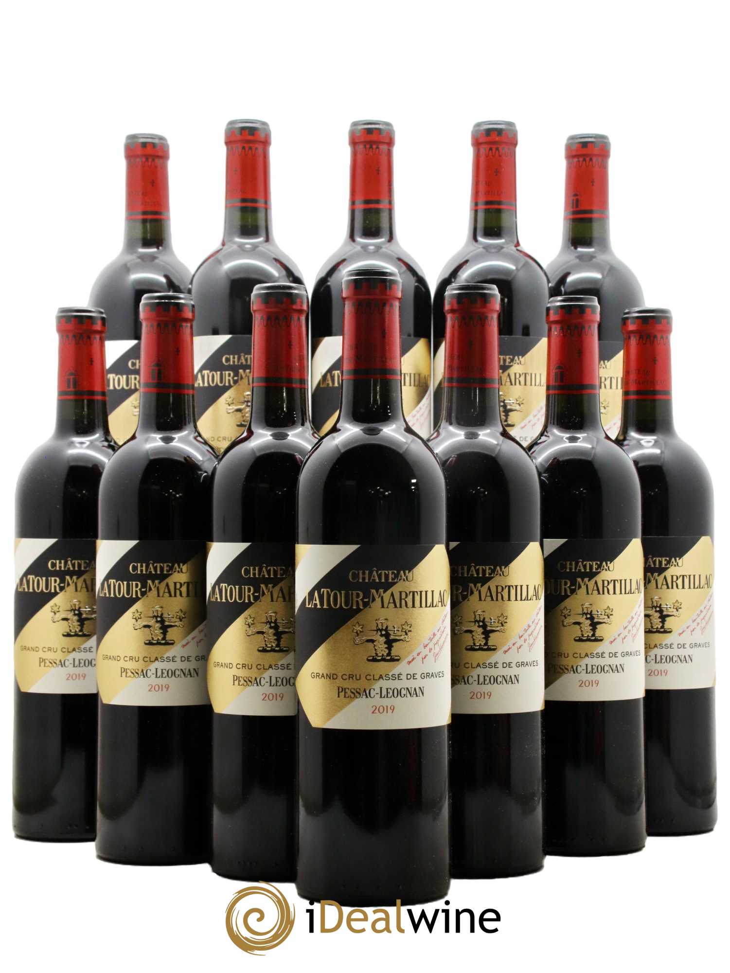 Château Latour-Martillac Cru Classé de Graves 2019 - Lot de 12 bouteilles - 0