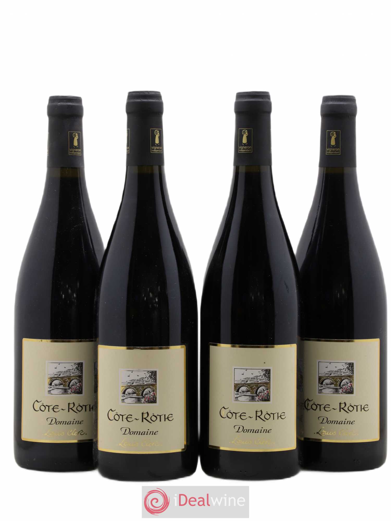Côte-Rôtie Domaine Louis Clerc 2013 - Lotto di 4 bottiglie - 0