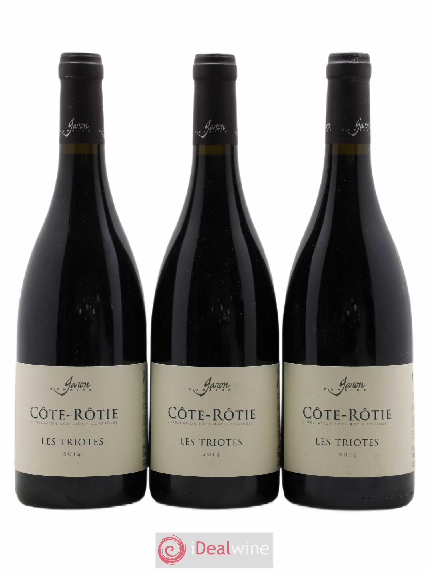 Côte-Rôtie Les Triotes Domaine Garon 2014 - Posten von 3 Flaschen - 0