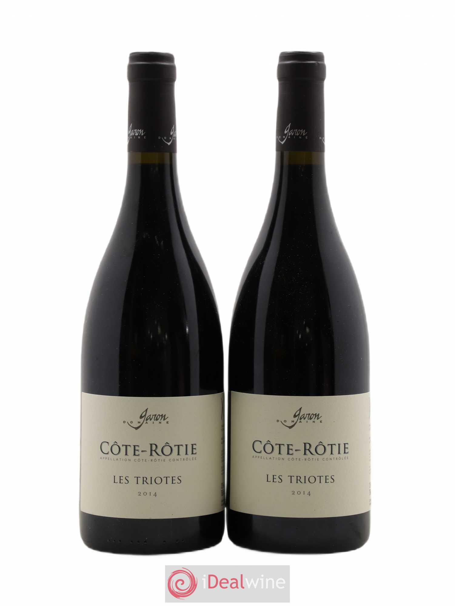 Côte-Rôtie Les Triotes Domaine Garon 2014 - Posten von 2 Flaschen - 0