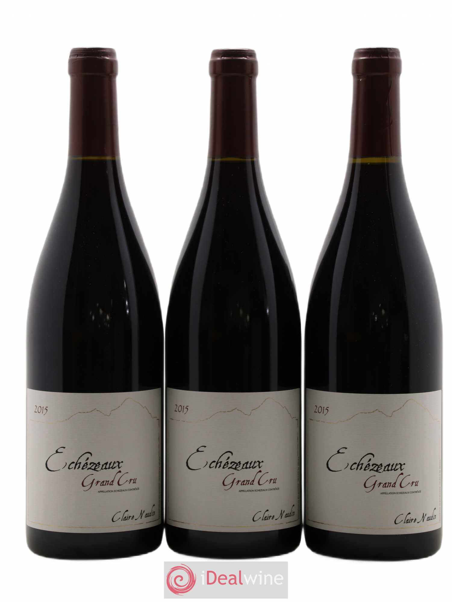 Echezeaux Grand Cru Domaine Claire Naudin 2015 - Posten von 3 Flaschen - 0