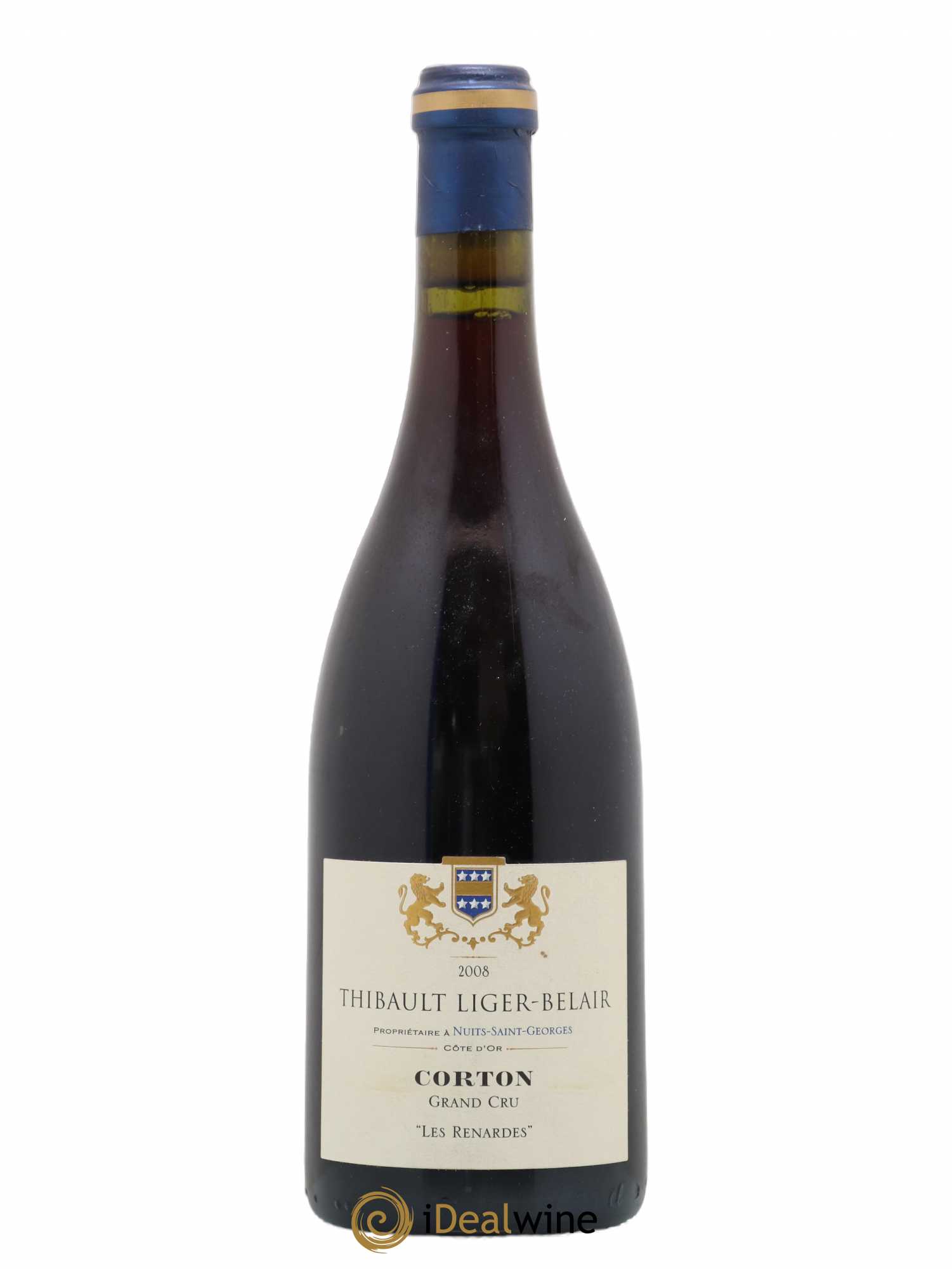 Corton Grand Cru Les Renardes Thibault Liger-Belair 2008 - Lot de 1 bouteille - 0
