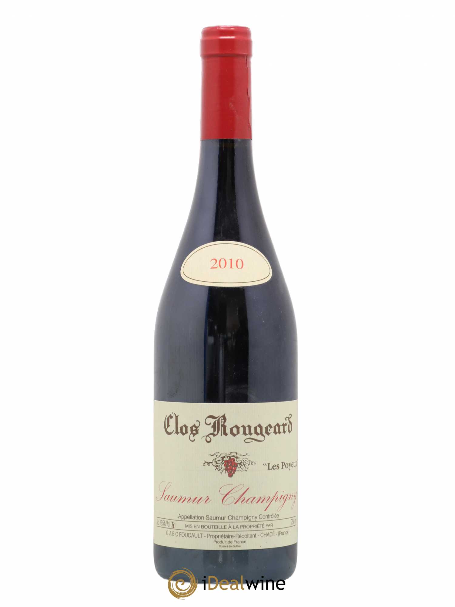 Saumur-Champigny Les Poyeux Clos Rougeard 2010 - Lot de 1 bouteille - 0