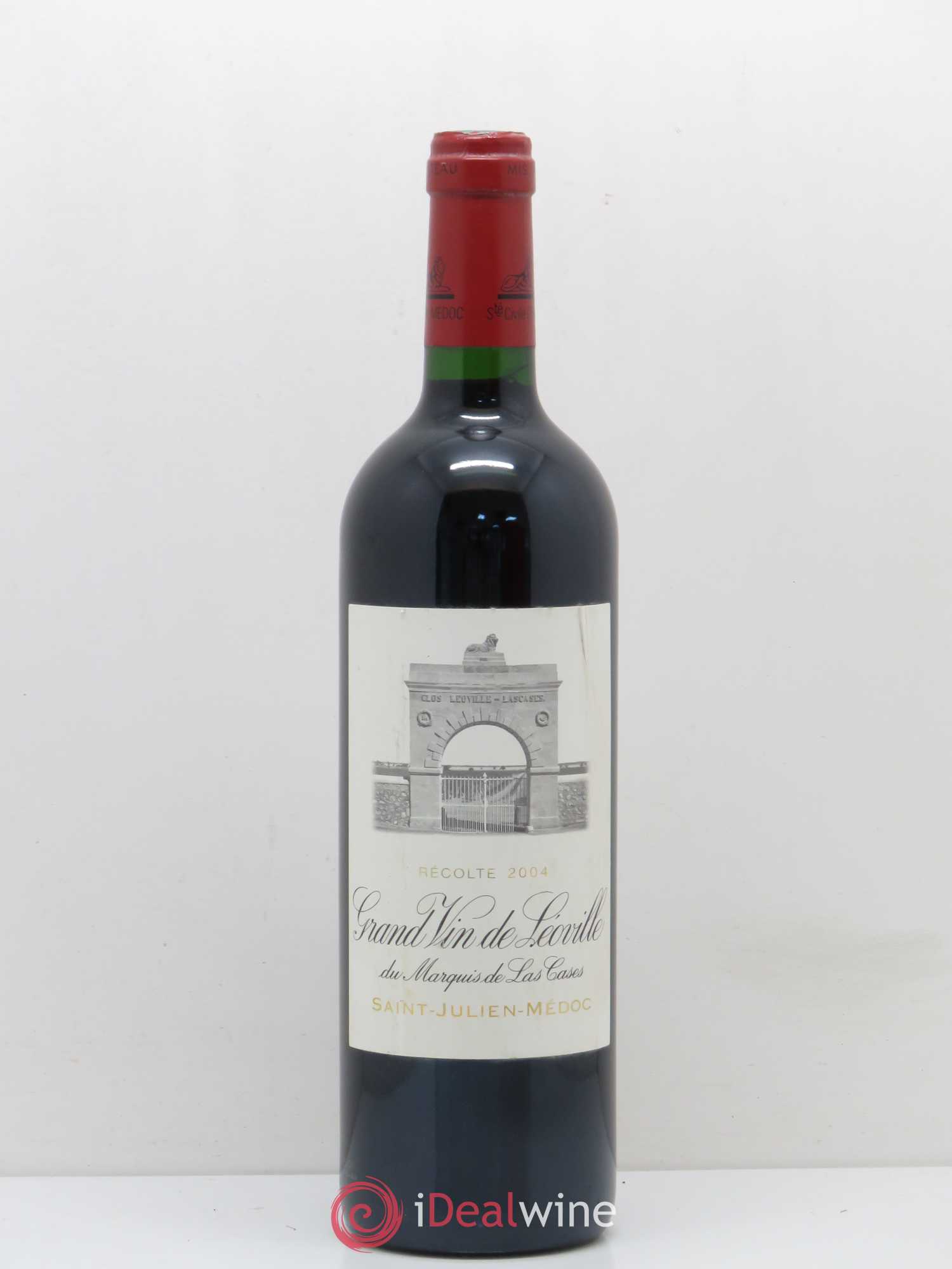 Château Léoville Las Cases 2ème Grand Cru Classé 2004 - Lot de 1 bouteille - 0