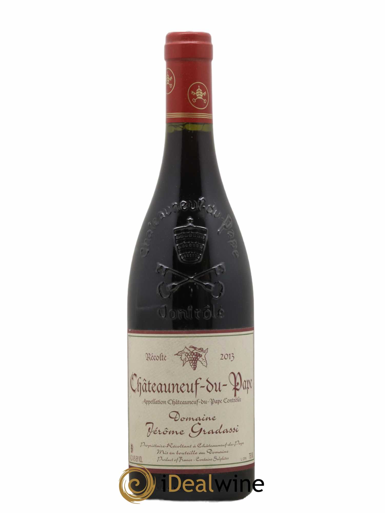 Châteauneuf-du-Pape Jérôme Gradassi 2013 - Lot de 1 bouteille - 0