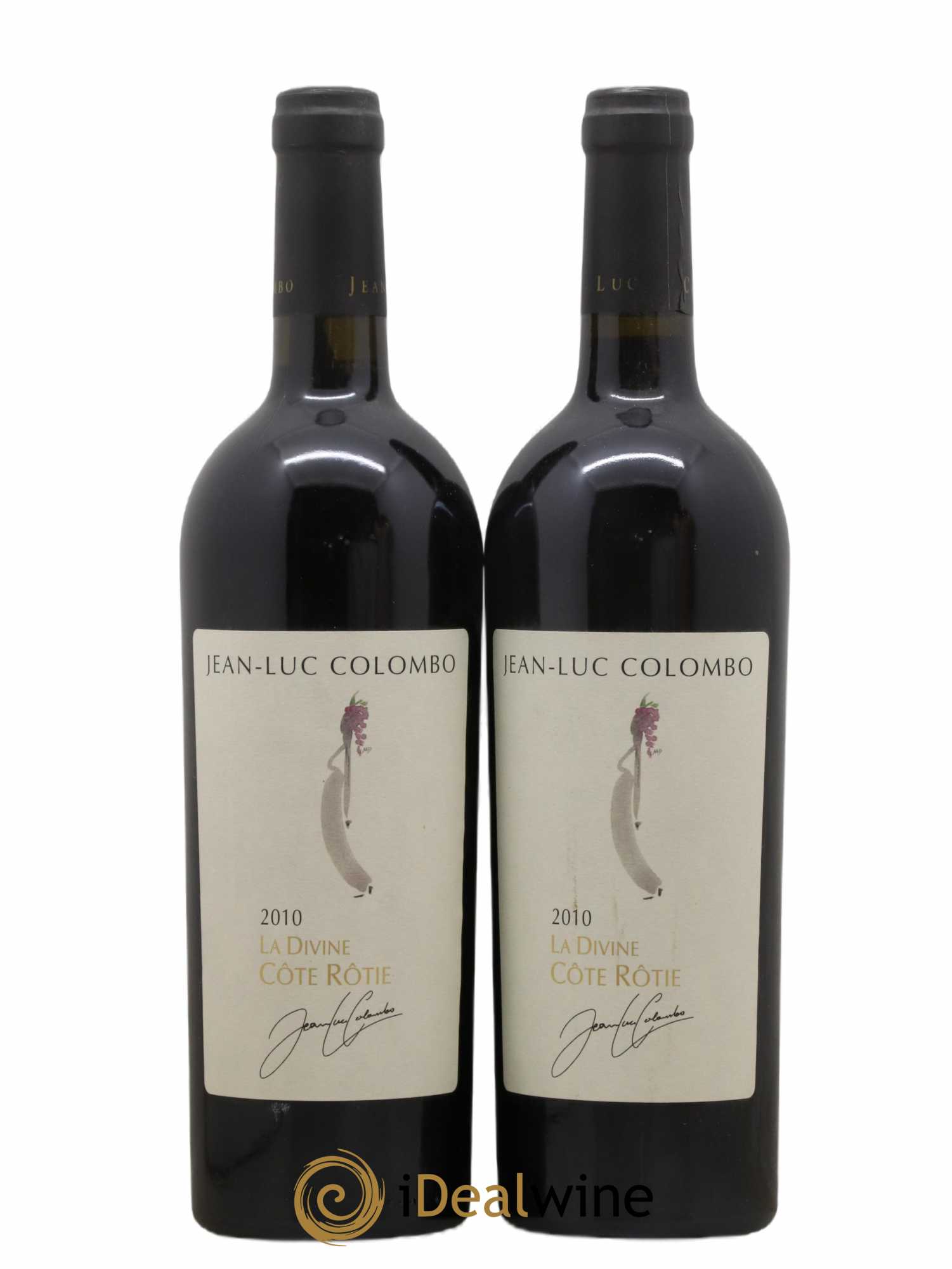 Côte-Rôtie La Divine Jean-Luc Colombo 2010 - Lot de 2 bouteilles - 0