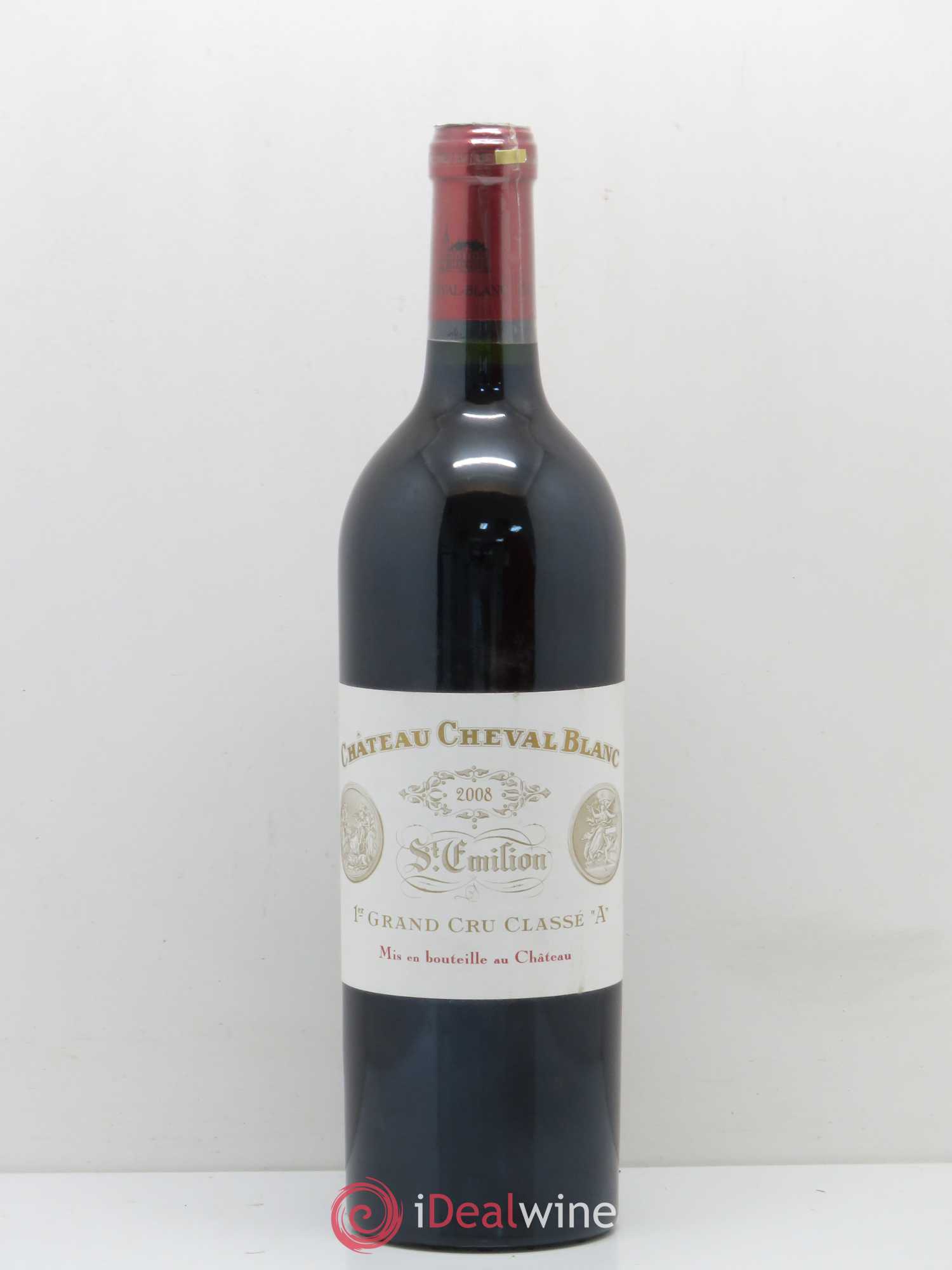Château Cheval Blanc 1er Grand Cru Classé A 2008 - Lot de 1 bouteille - 0