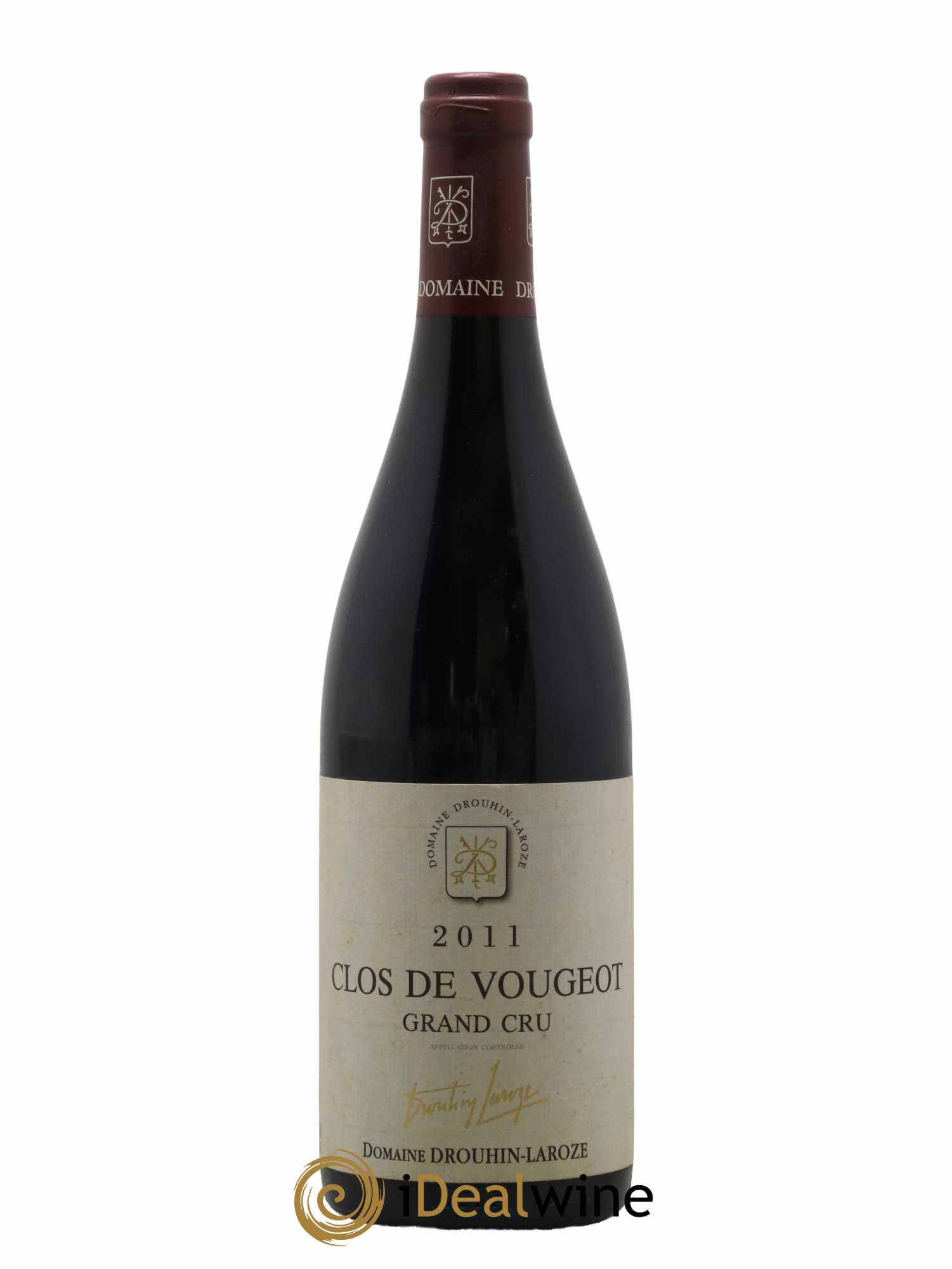 Clos de Vougeot Grand Cru Domaine Drouhin-Laroze 2011 - Lot de 1 bouteille - 0