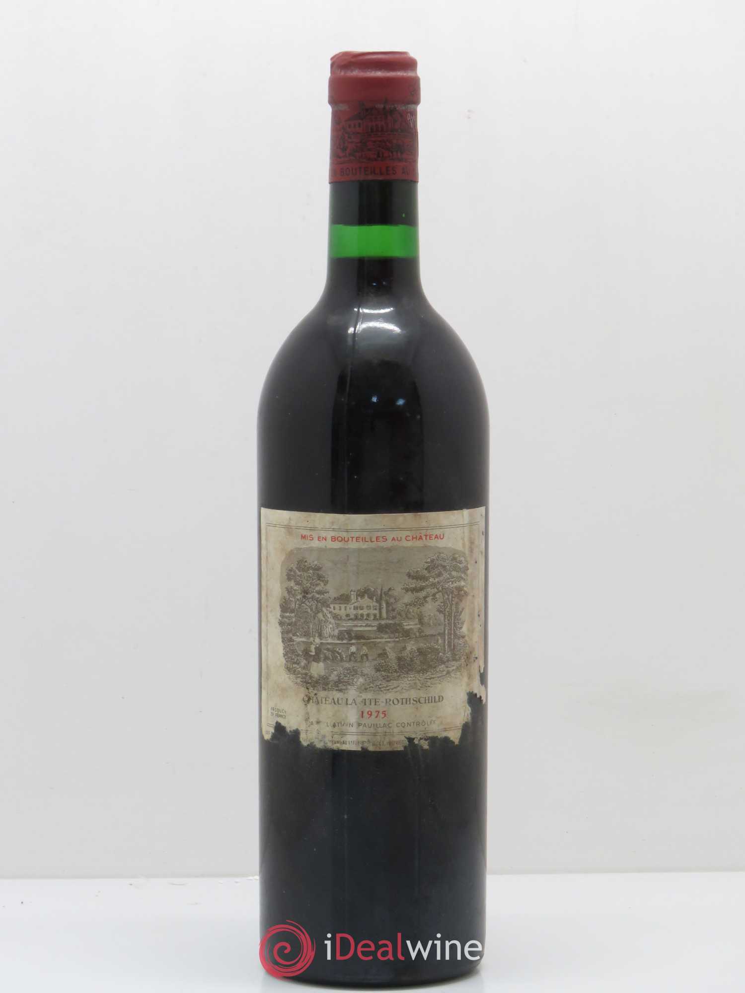Château Lafite Rothschild 1er Grand Cru Classé 1975 - Lot de 1 bouteille - 0