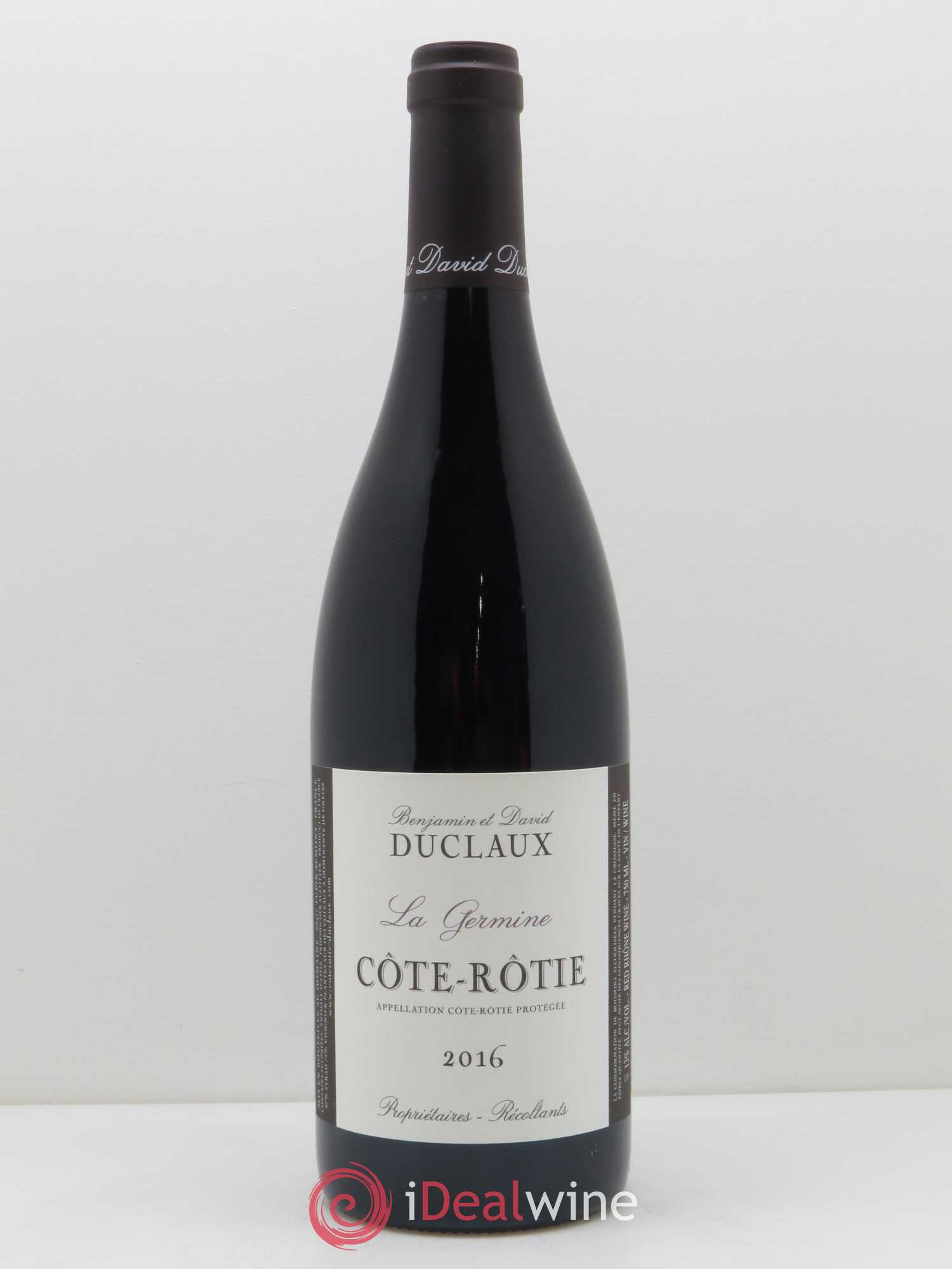 Côte-Rôtie La Germine Domaine Duclaux 2016 - Lot de 1 bouteille - 0