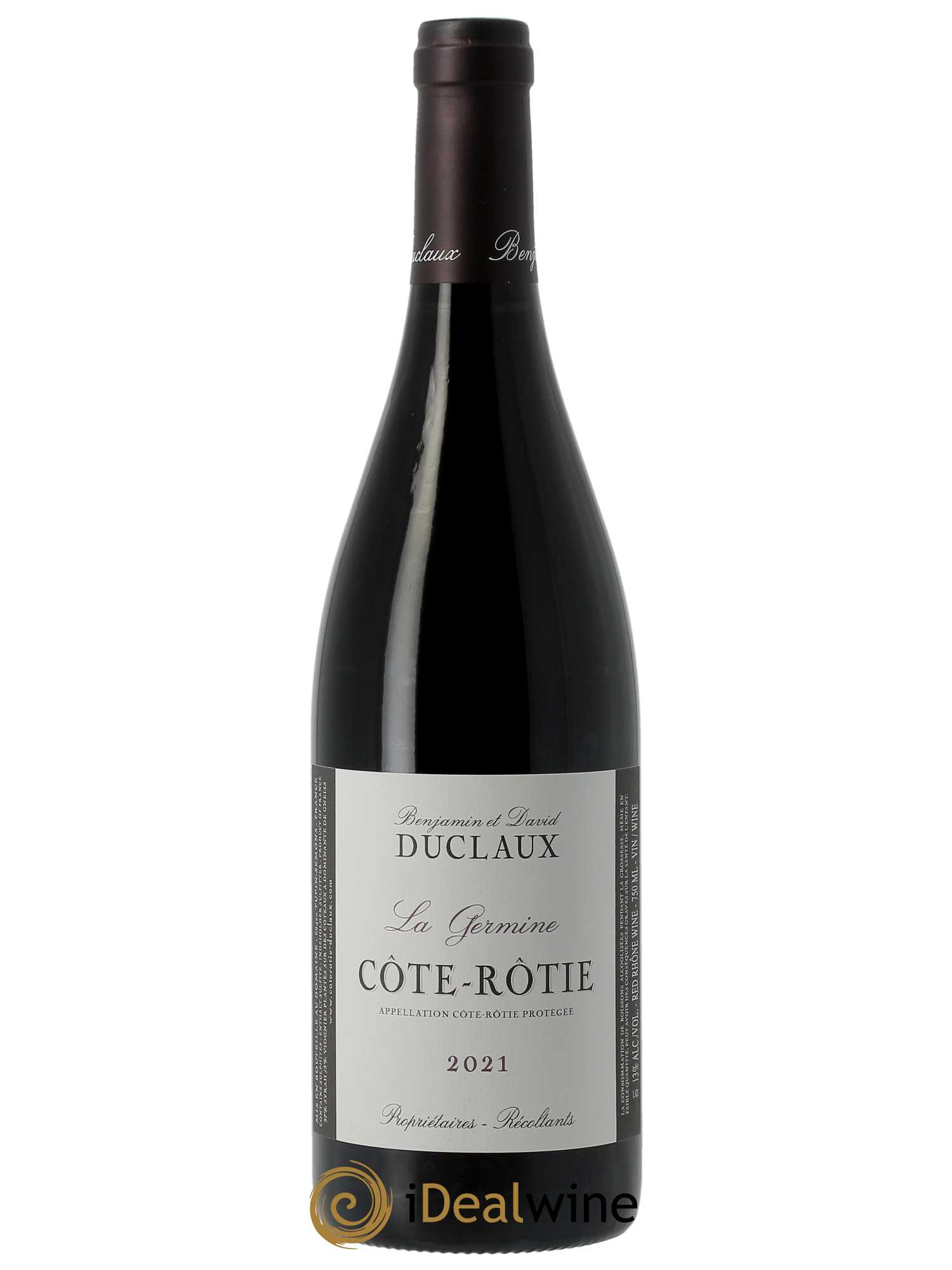 Côte-Rôtie La Germine Domaine Duclaux  2021 - Lot de 1 bouteille - 0