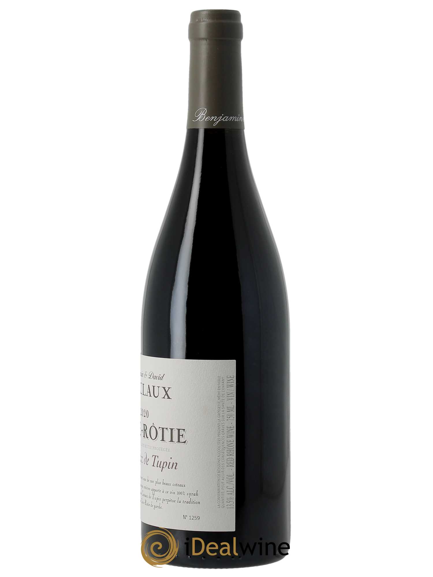 Côte-Rôtie Coteaux de Tupin Domaine Duclaux 2020 - Lot de 1 bouteille - 1
