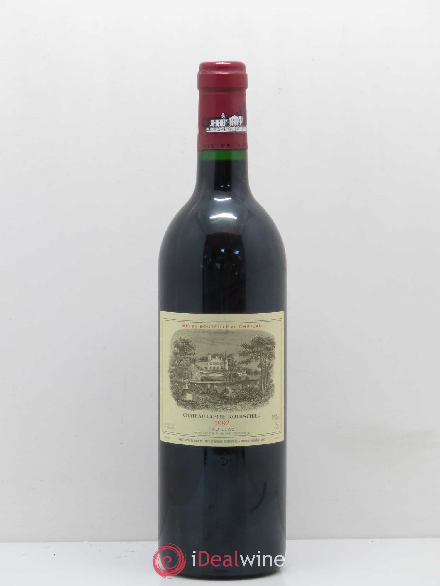 Château Lafite Rothschild 1er Grand Cru Classé 1992 - Lot de 1 bouteille - 0