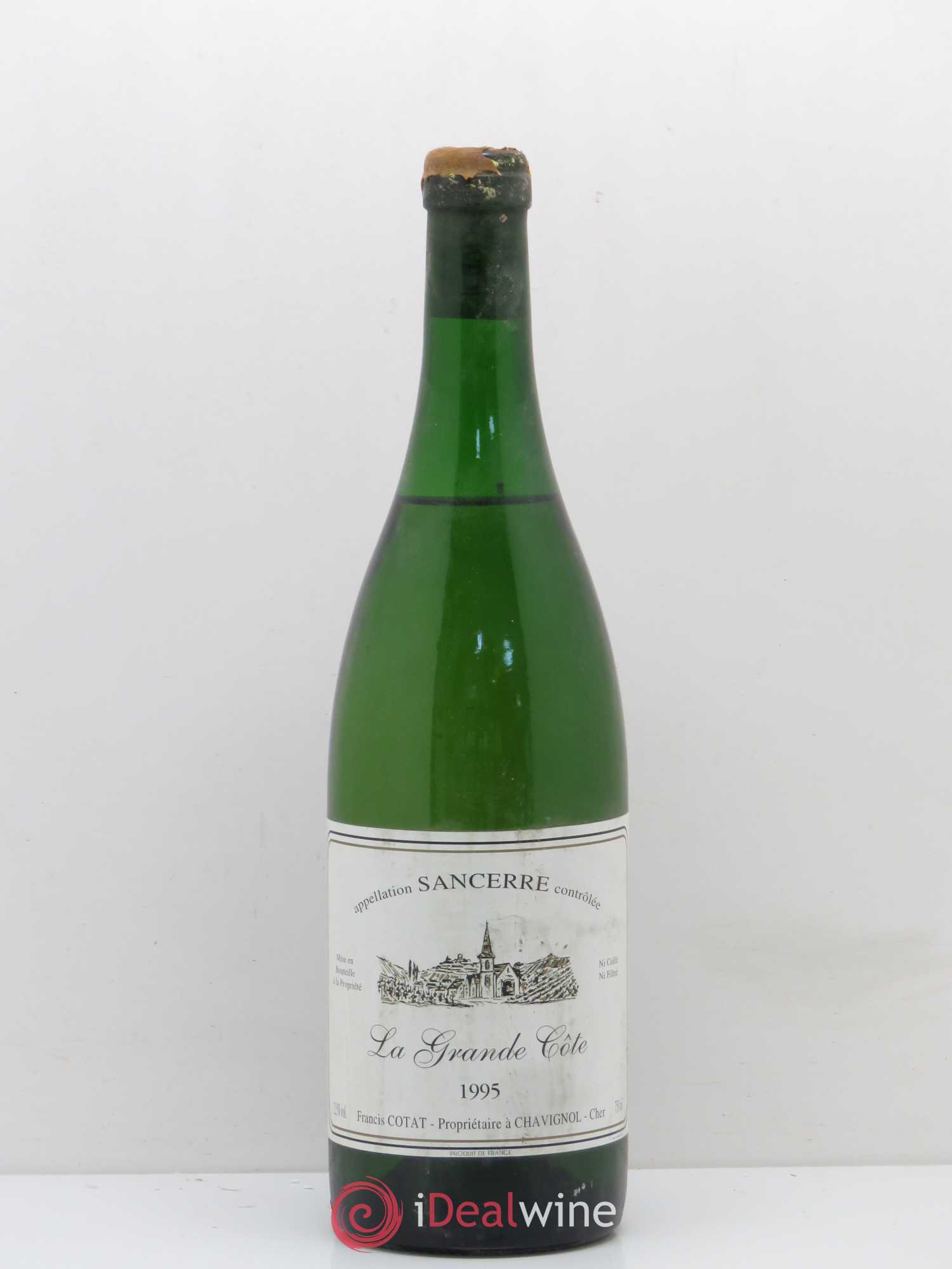 Sancerre La Grande Côte - Francis Cotat 1995 - Posten von 1 Flasche - 0