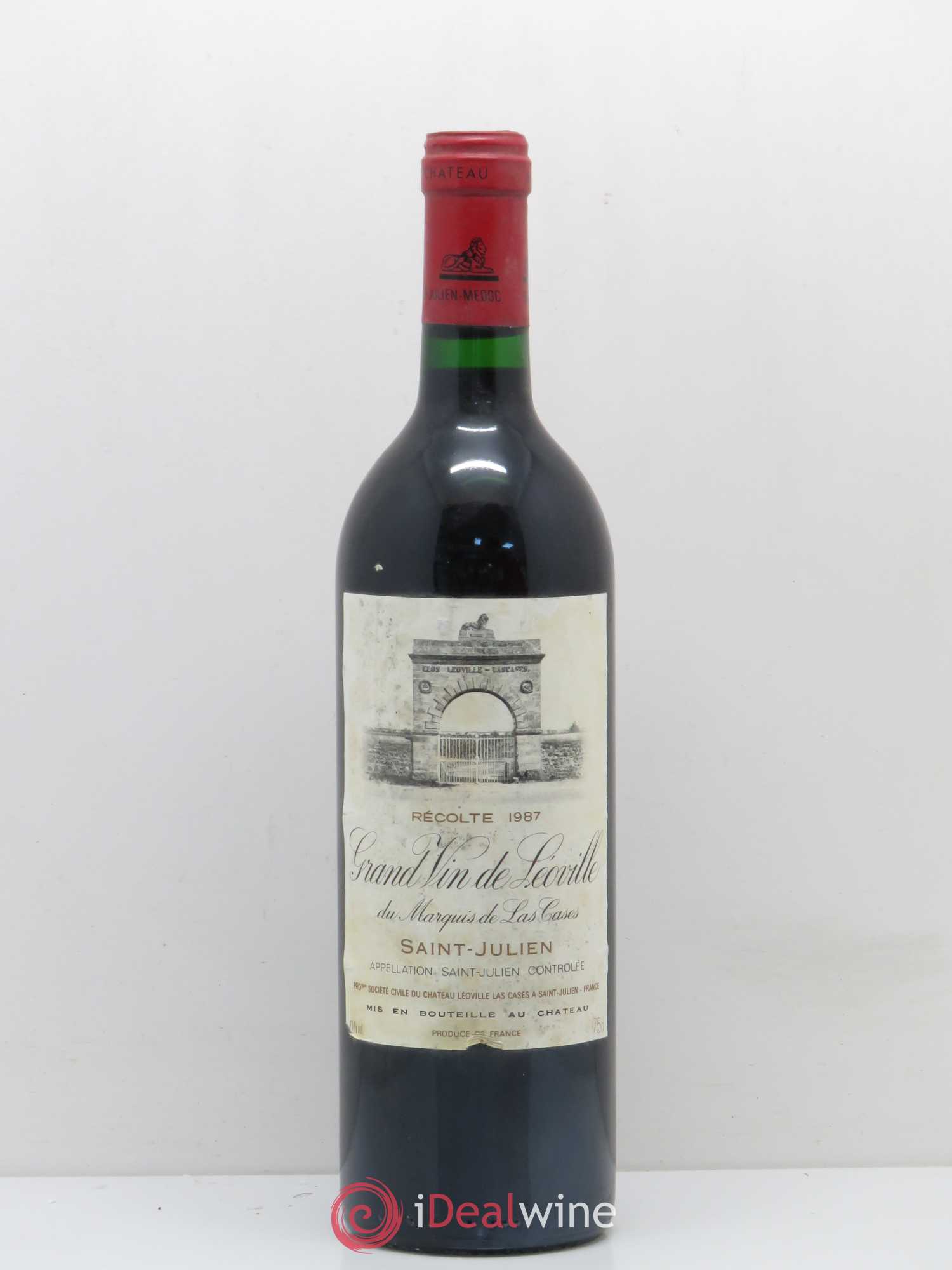 Château Léoville Las Cases 2ème Grand Cru Classé 1987 - Lot de 1 bouteille - 0