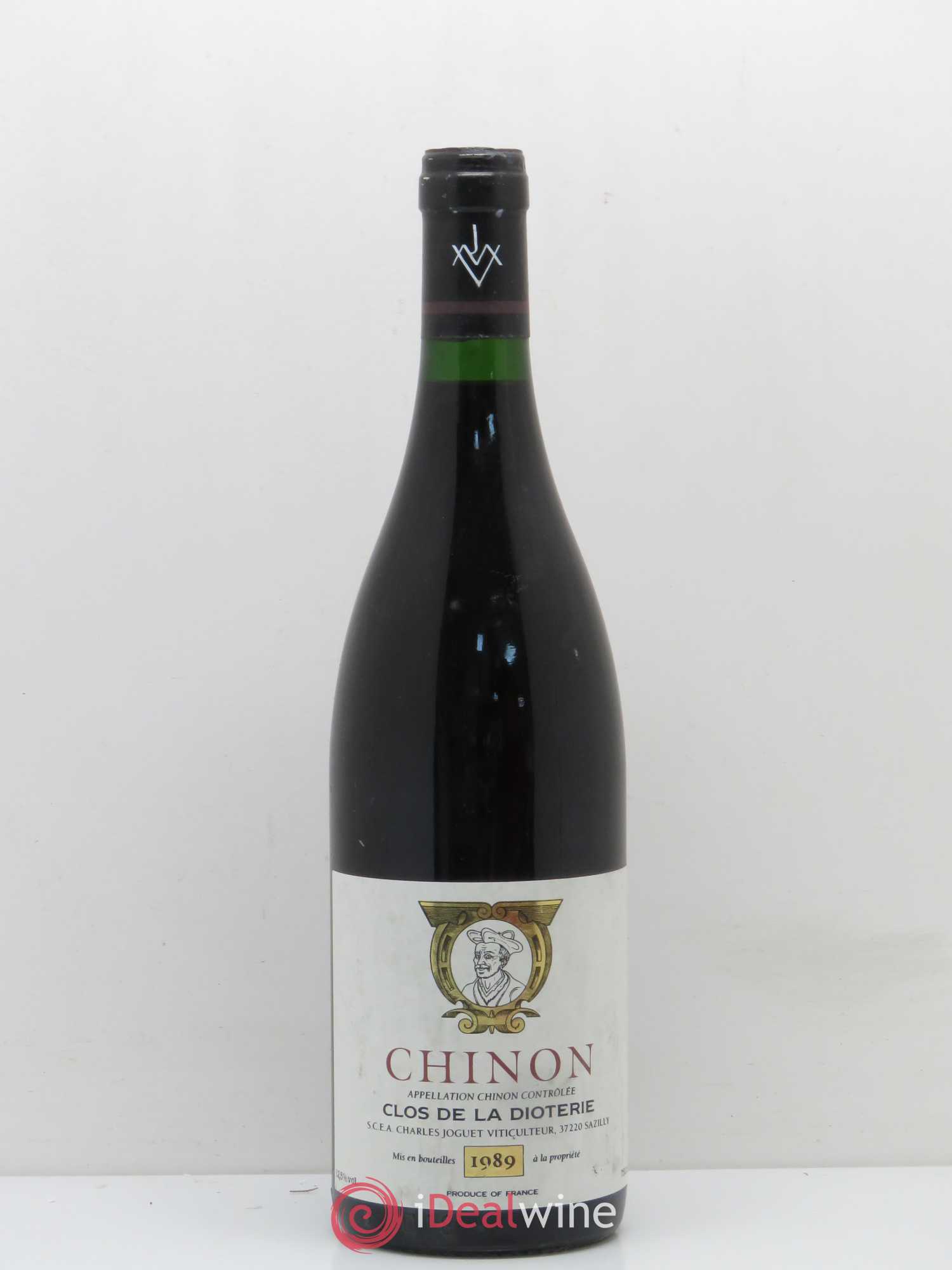 Chinon Clos de La Dioterie Charles Joguet 1989 - Lot de 1 bouteille - 0