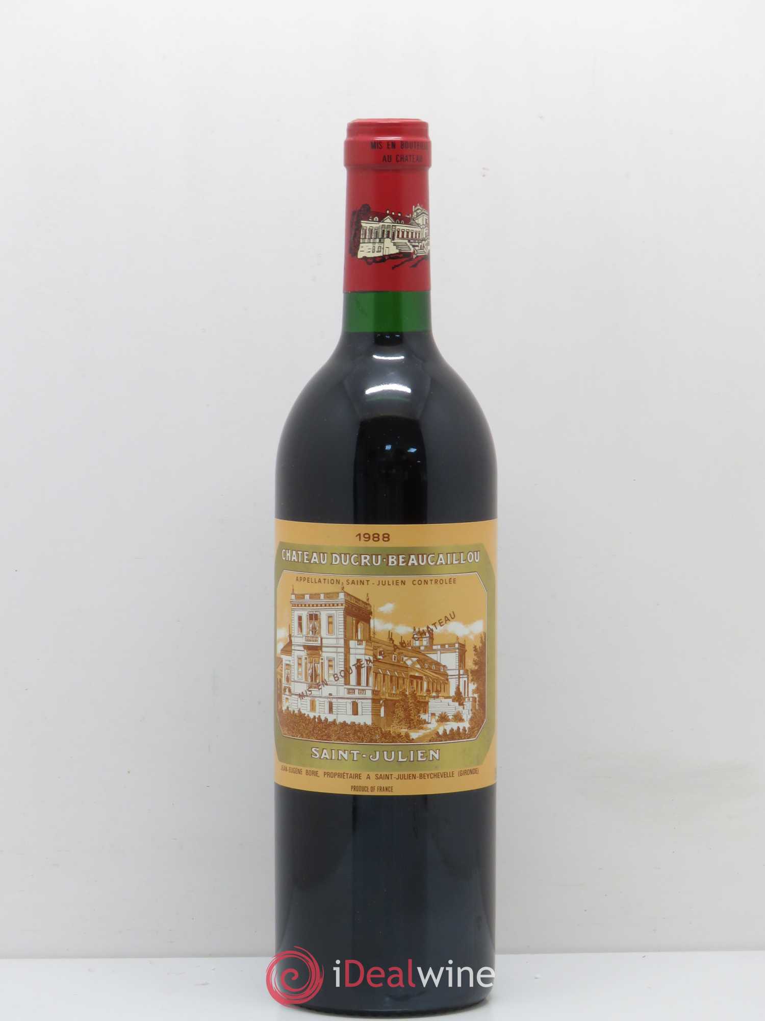 Château Ducru Beaucaillou 2ème Grand Cru Classé 1988 - Lot de 1 bouteille - 0