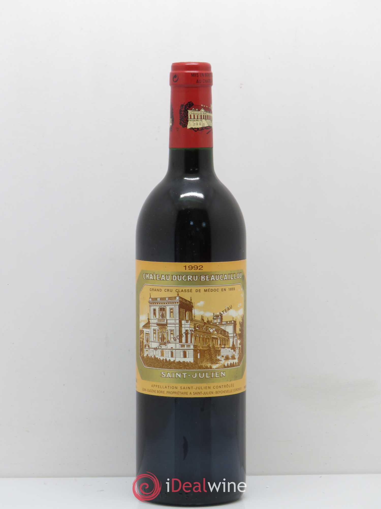 Château Ducru Beaucaillou 2ème Grand Cru Classé 1992 - Lot de 1 bouteille - 0