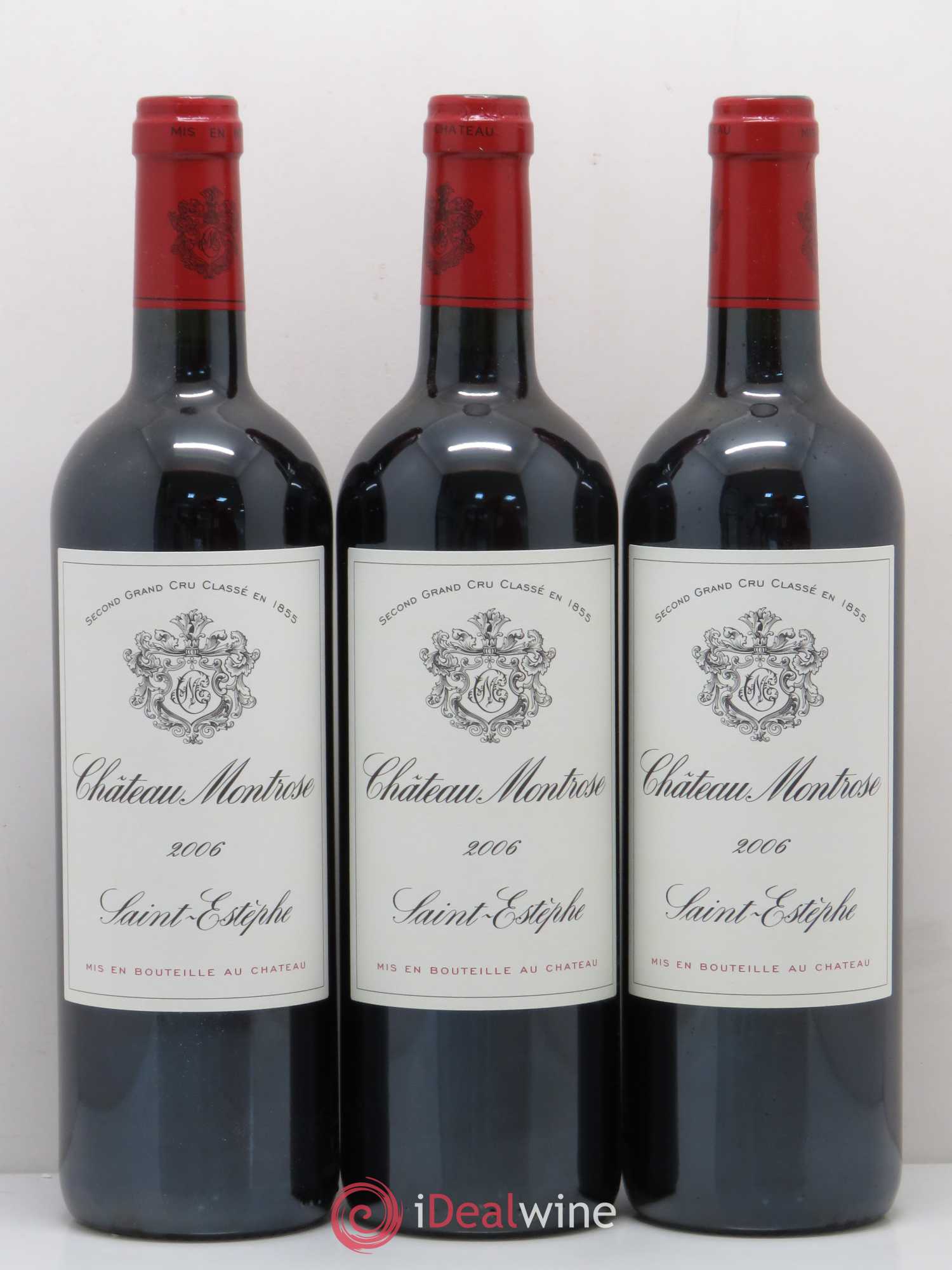 Château Montrose 2ème Grand Cru Classé 2006 - Lot de 12 bouteilles - 1