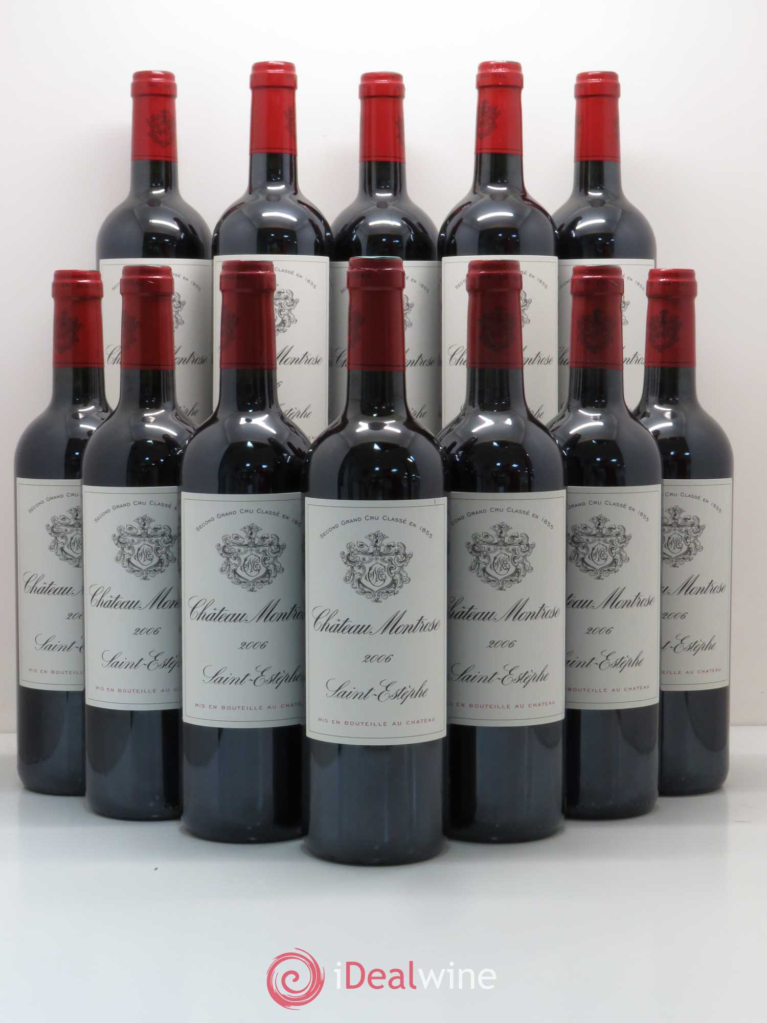 Château Montrose 2ème Grand Cru Classé 2006 - Lot de 12 bouteilles - 0