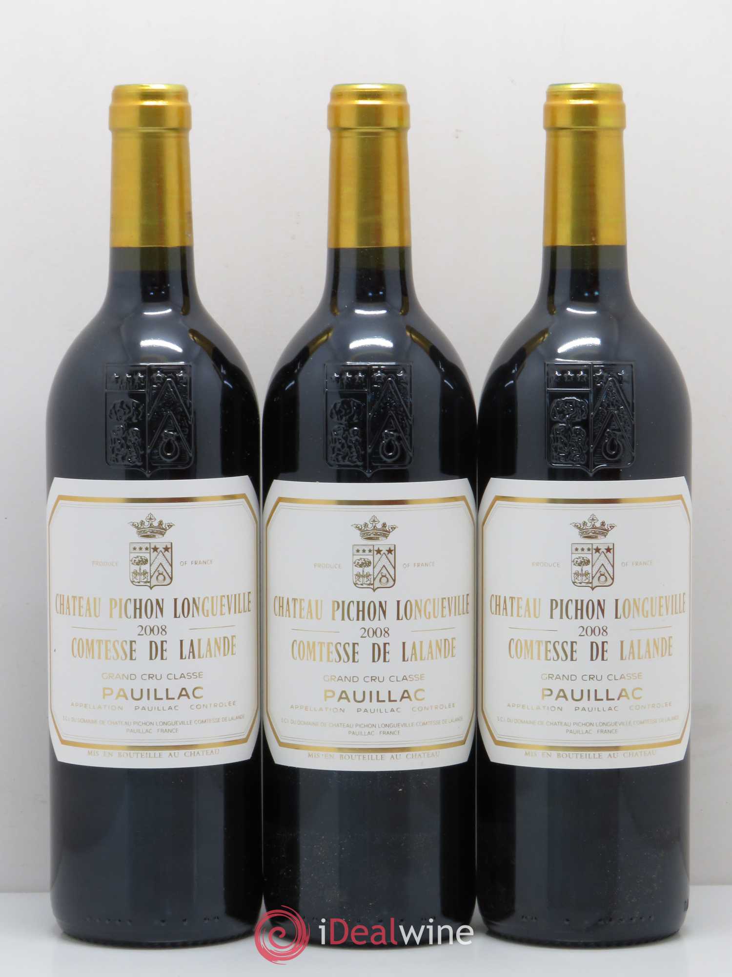 Château Pichon Longueville Comtesse de Lalande 2ème Grand Cru Classé 2008 - Lot de 12 bouteilles - 3