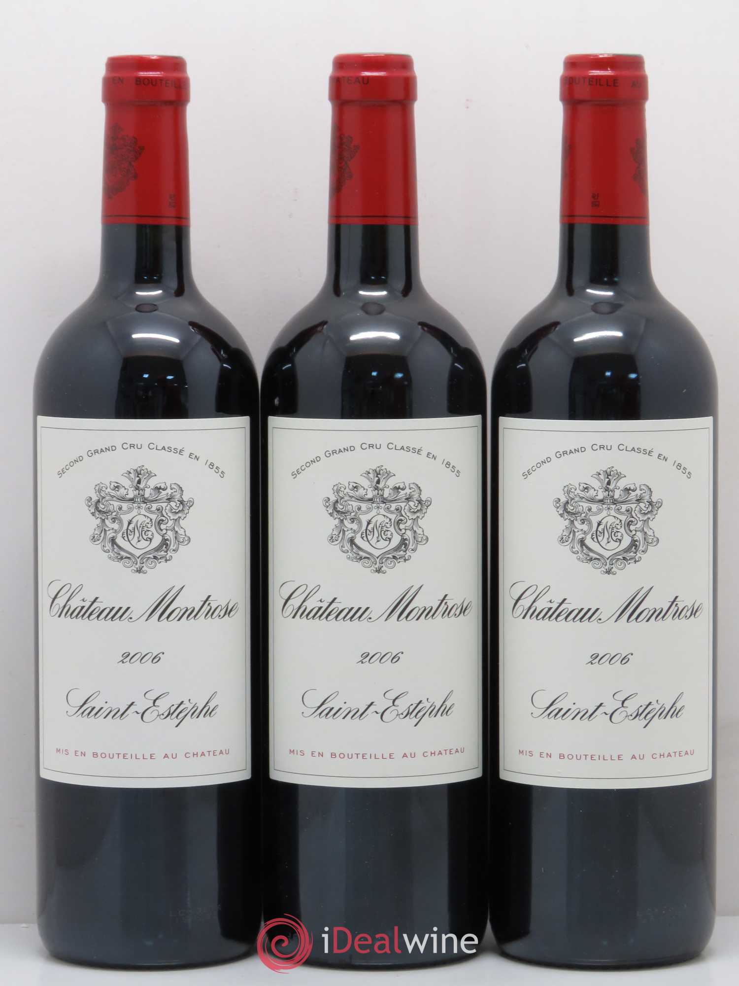 Château Montrose 2ème Grand Cru Classé 2006 - Lot de 6 bouteilles - 1