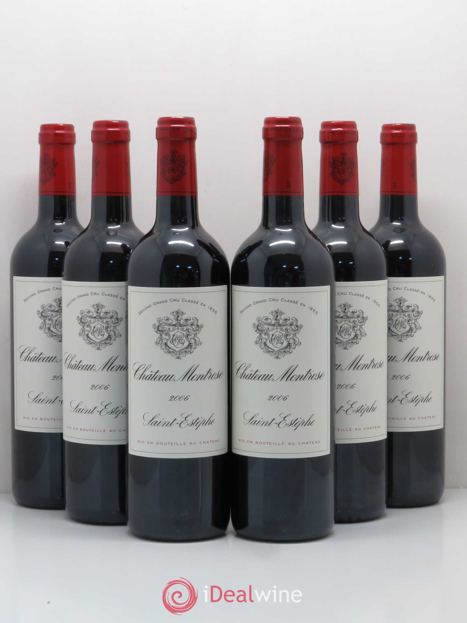 Château Montrose 2ème Grand Cru Classé 2006 - Lot de 6 bouteilles - 0