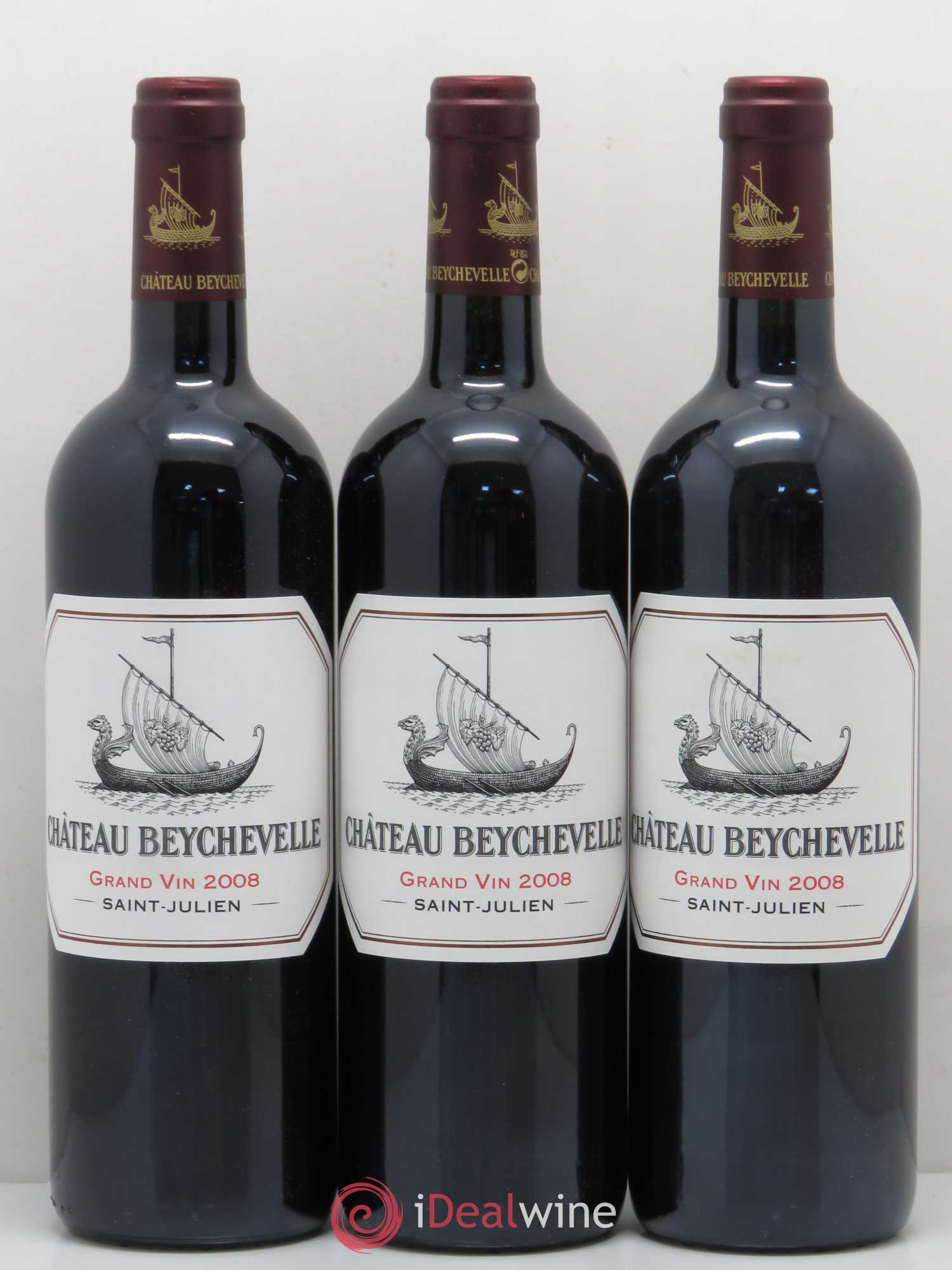 Château Beychevelle 4ème Grand Cru Classé 2008 - Lot de 6 bouteilles - 2