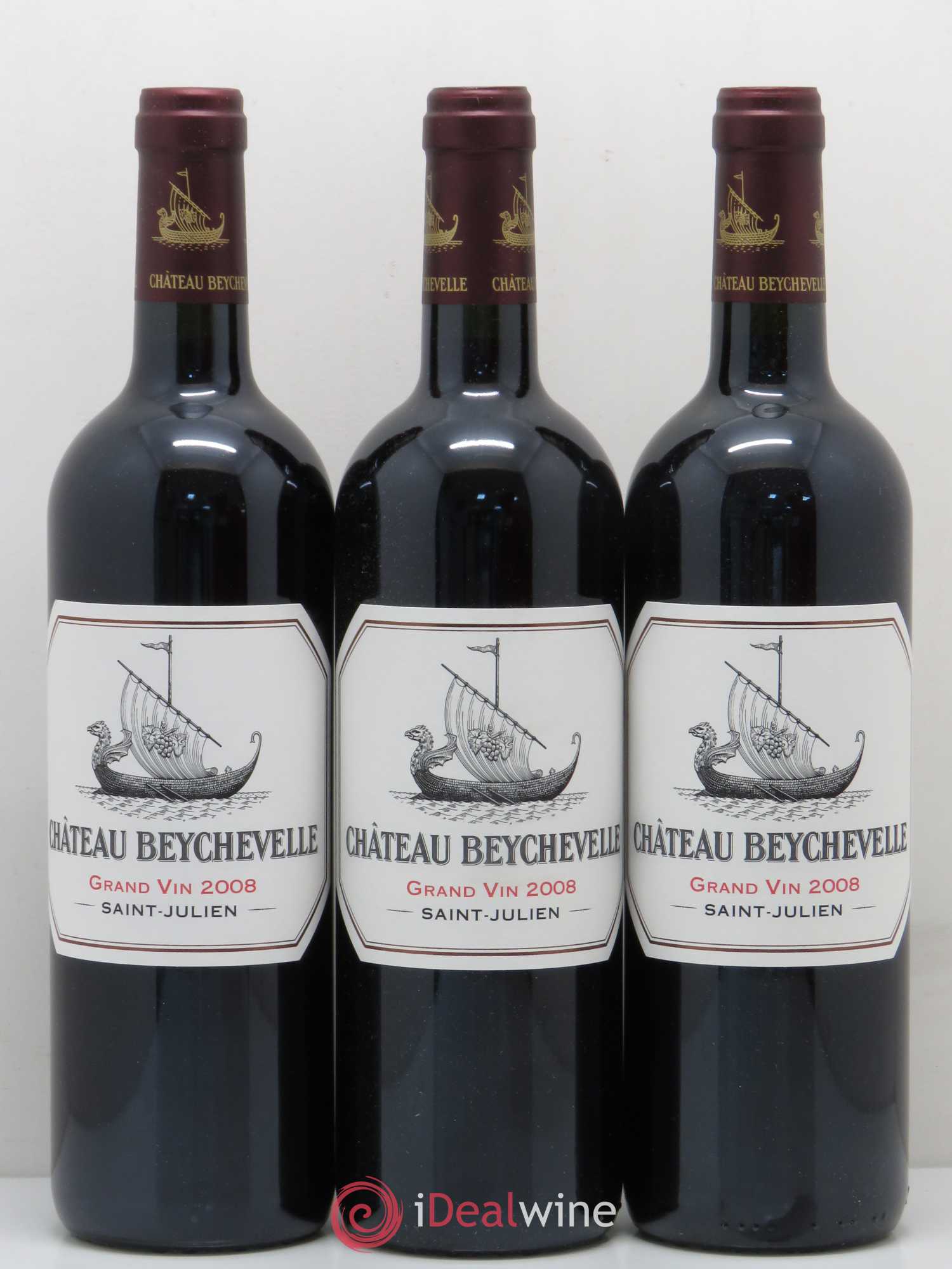 Château Beychevelle 4ème Grand Cru Classé 2008 - Lot de 6 bouteilles - 2