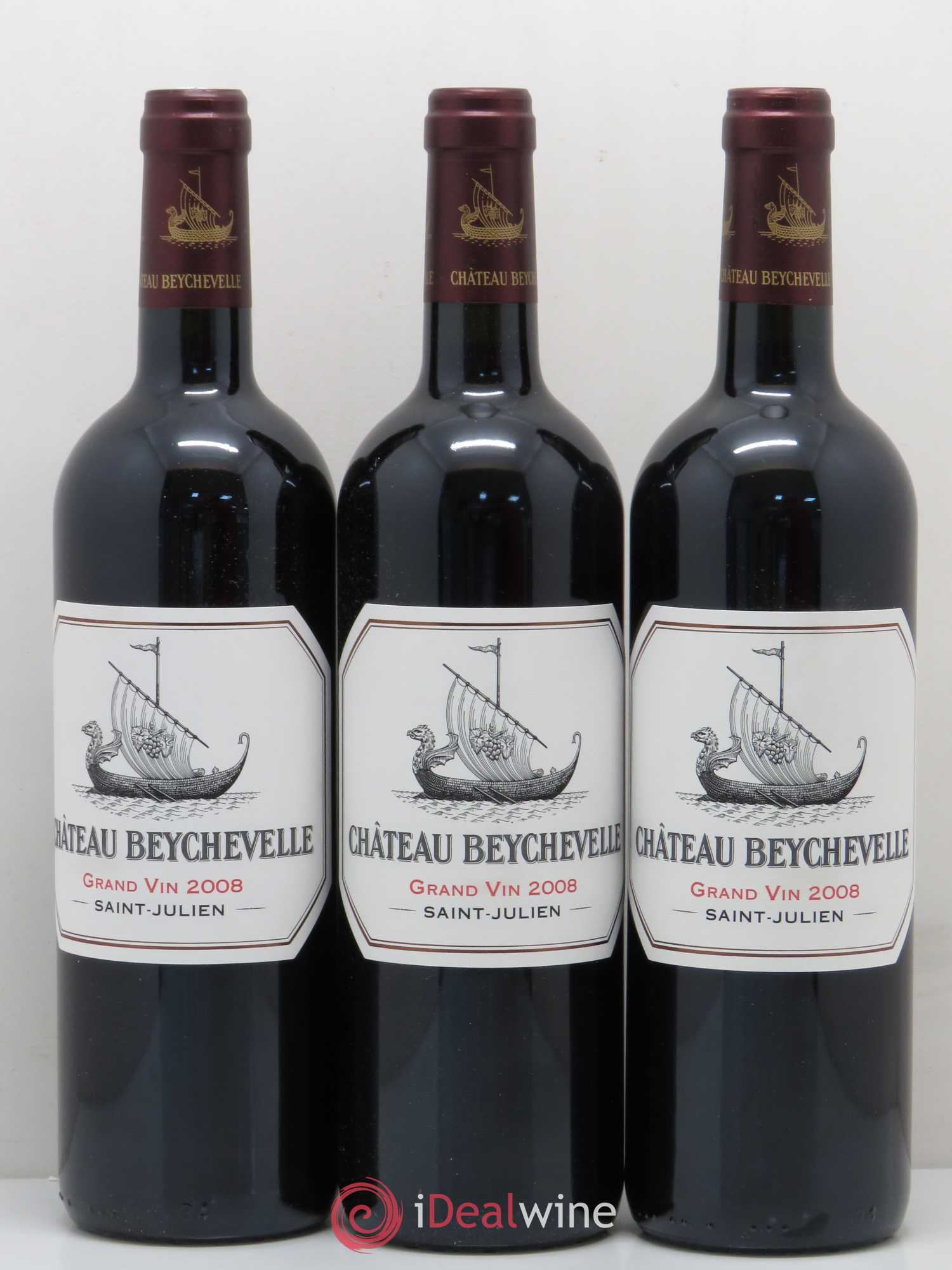 Château Beychevelle 4ème Grand Cru Classé 2008 - Lot de 6 bouteilles - 2
