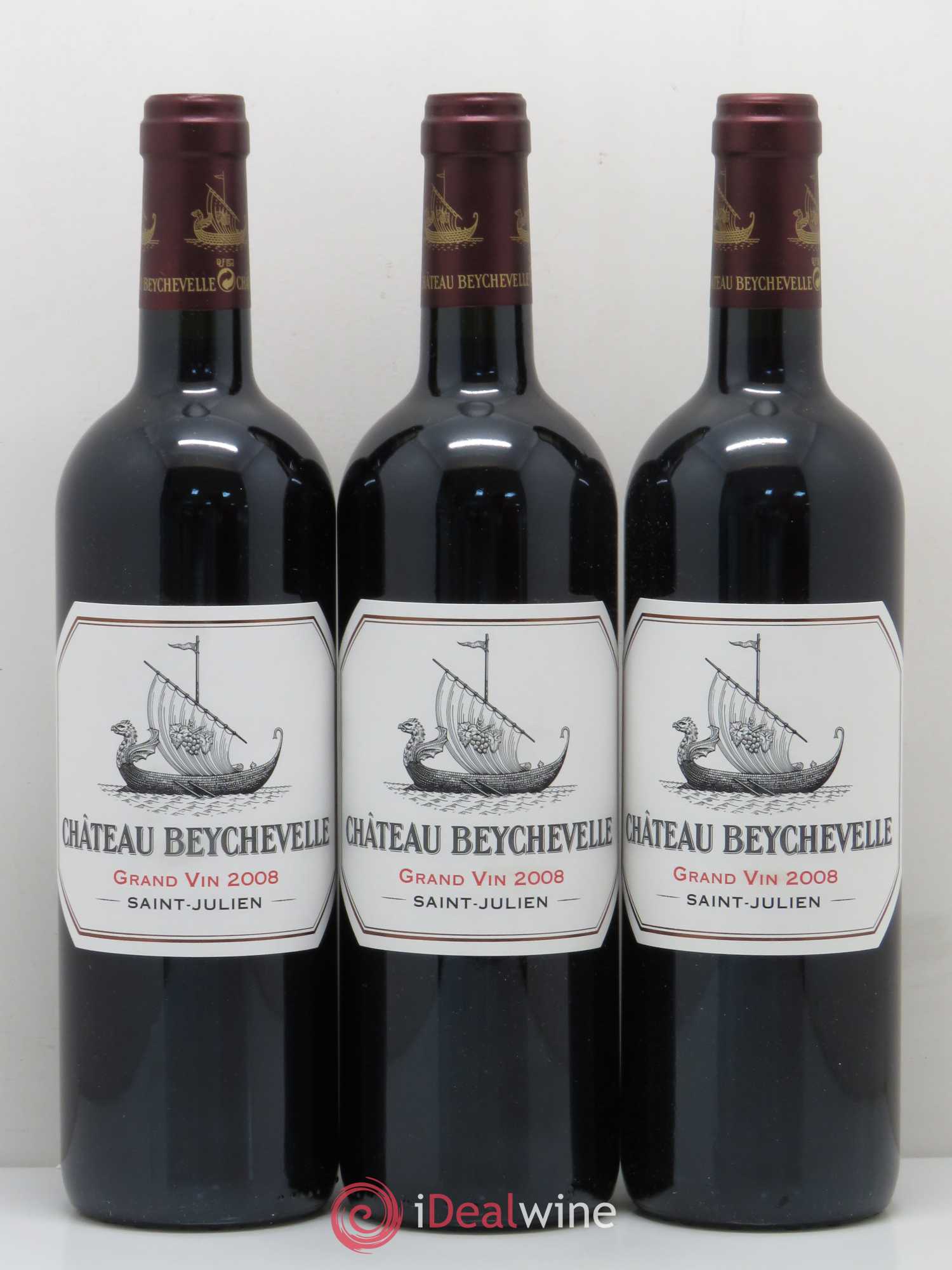 Château Beychevelle 4ème Grand Cru Classé 2008 - Lot de 6 bouteilles - 2