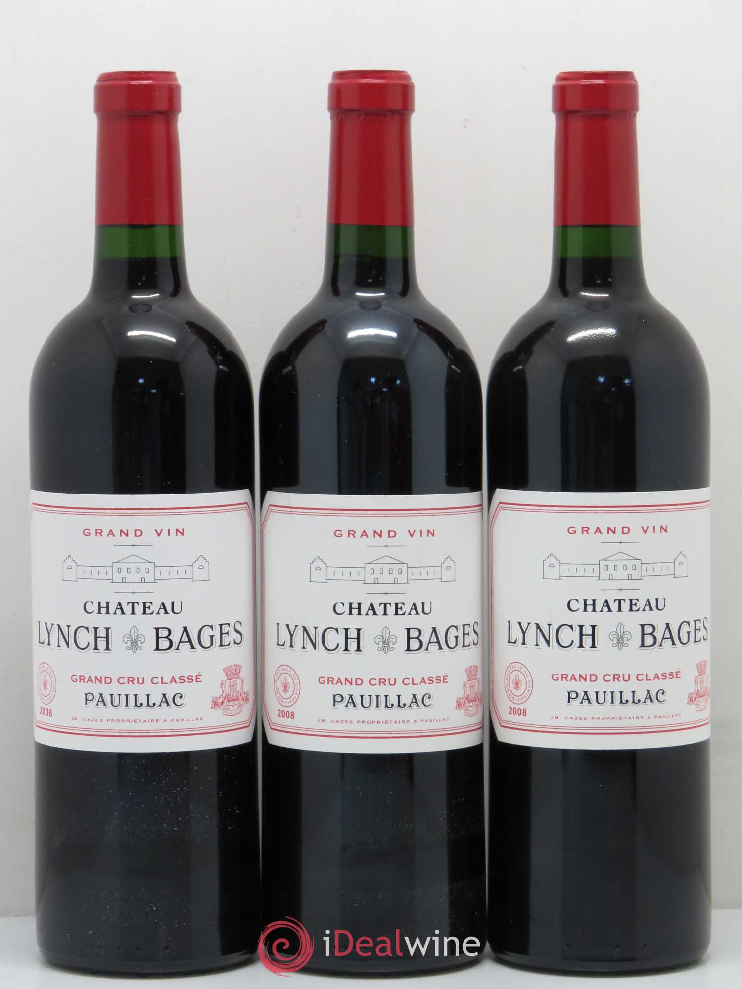 Château Lynch Bages 5ème Grand Cru Classé 2008 - Lot de 12 bouteilles - 2