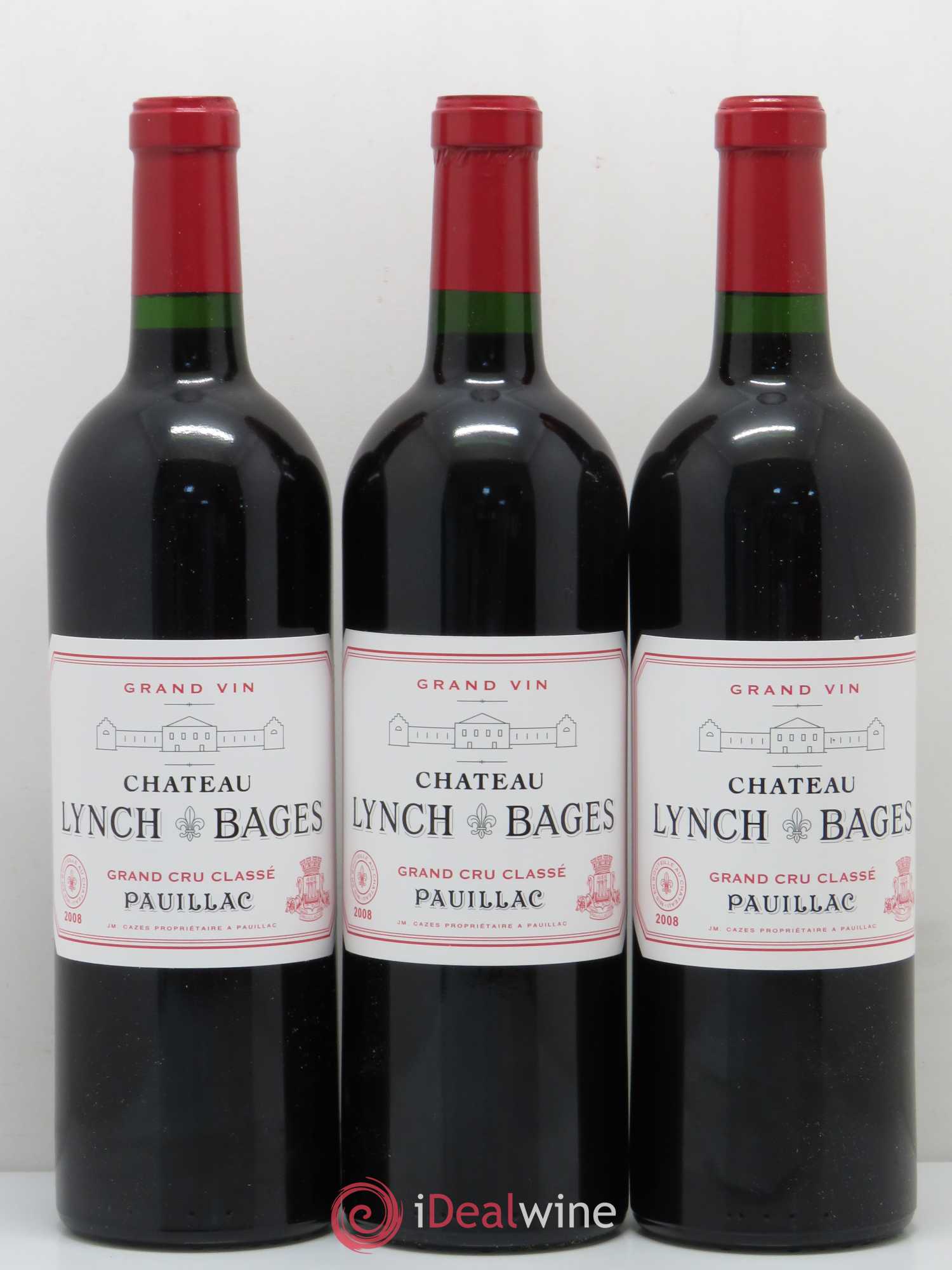 Château Lynch Bages 5ème Grand Cru Classé 2008 - Lot de 12 bouteilles - 2
