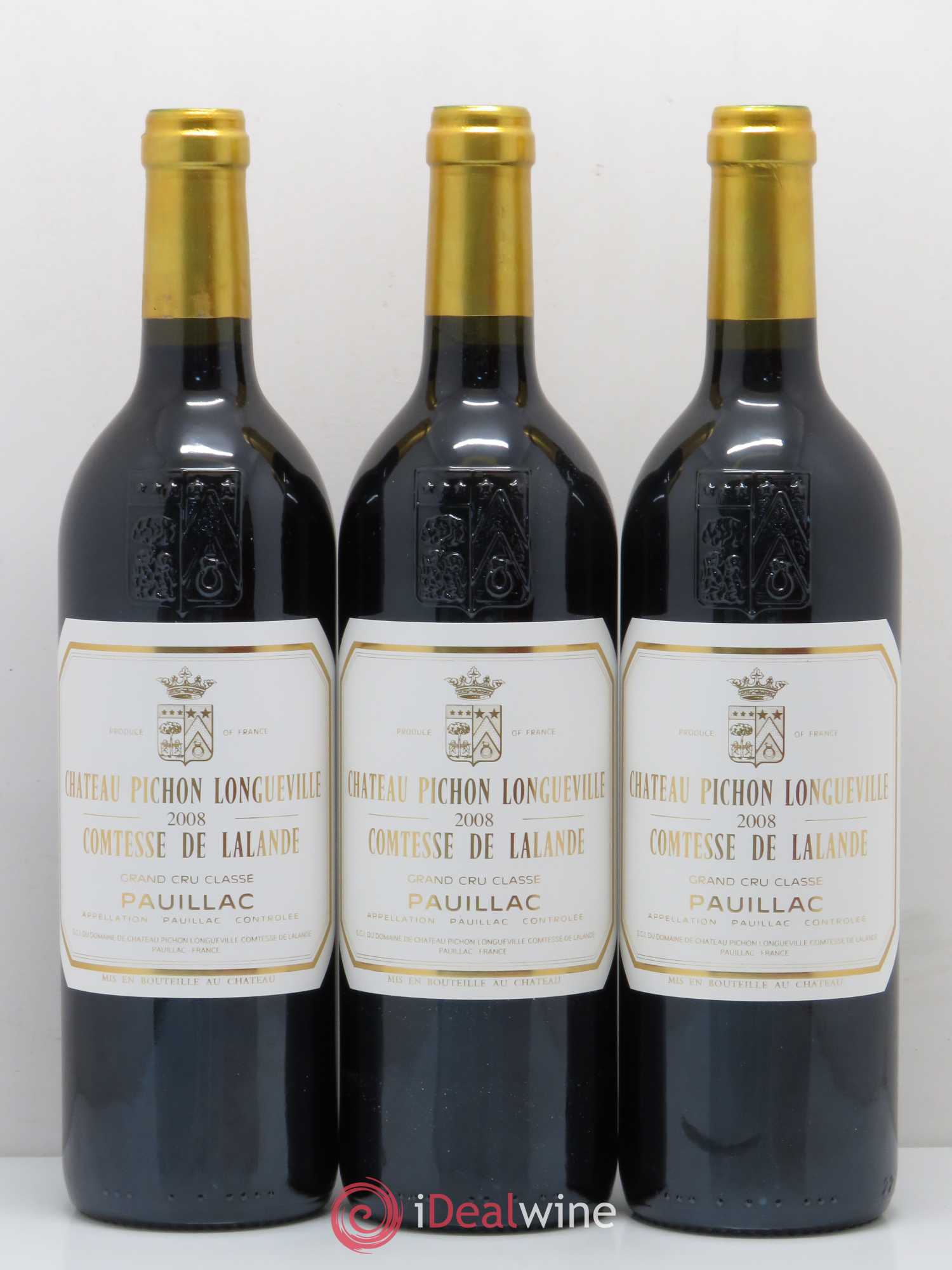 Château Pichon Longueville Comtesse de Lalande 2ème Grand Cru Classé 2008 - Lot de 12 bouteilles - 2