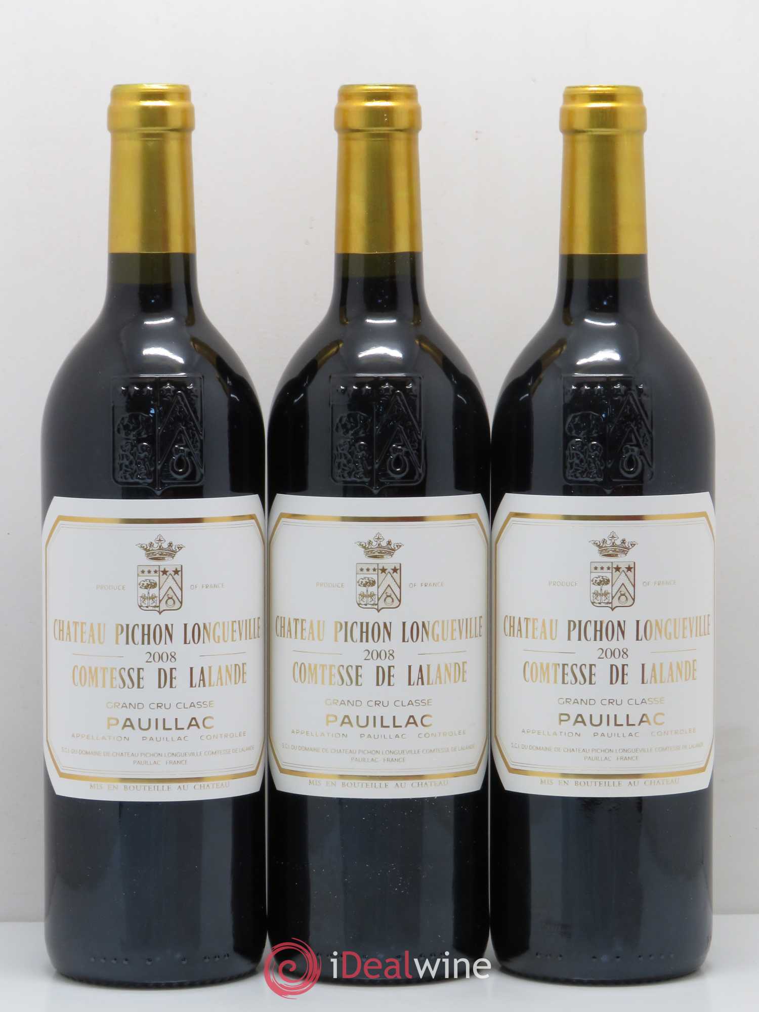 Château Pichon Longueville Comtesse de Lalande 2ème Grand Cru Classé 2008 - Lot de 12 bouteilles - 3