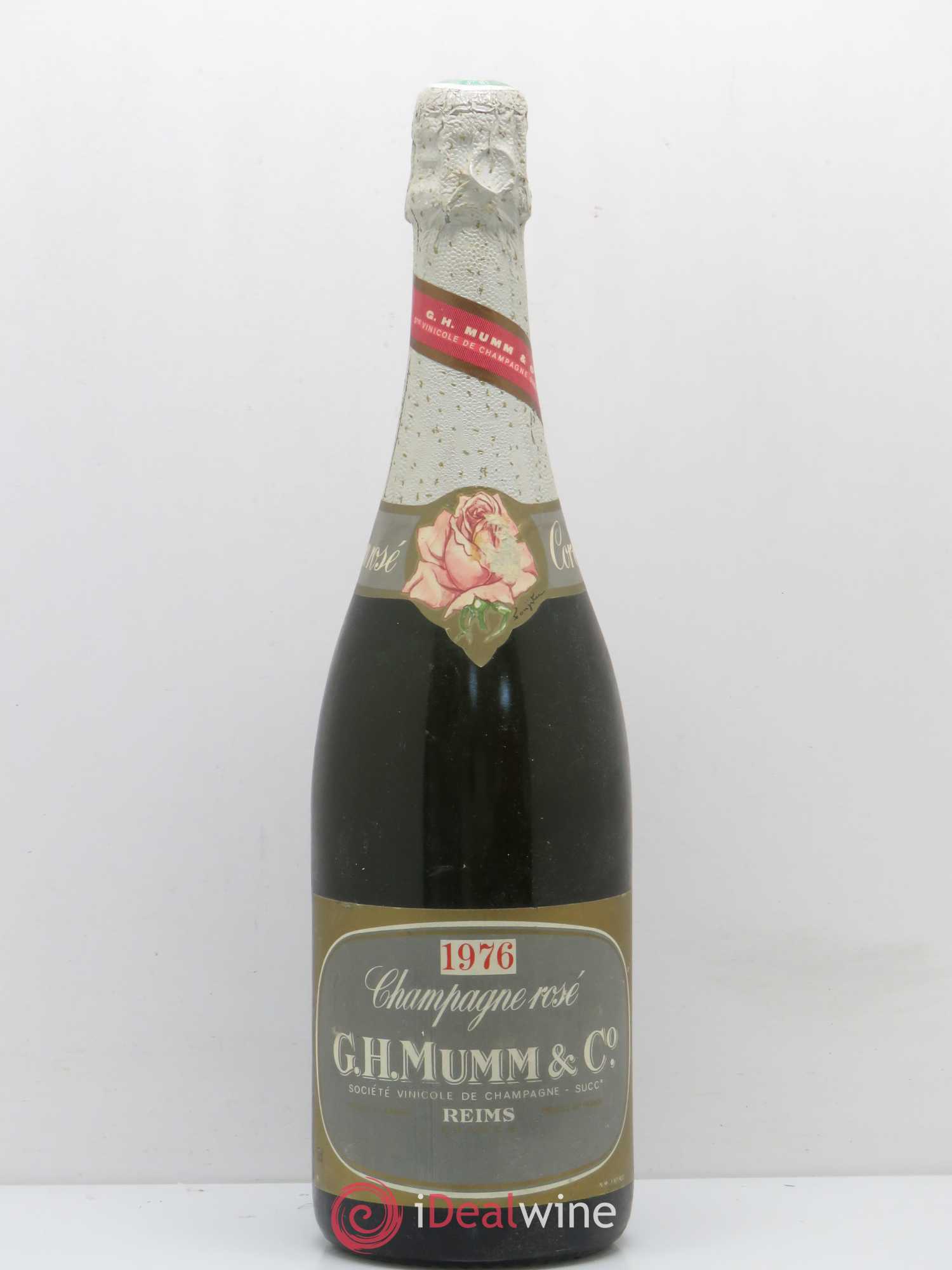 Champagne - G.H.Mumm&Co 1976 - Lot de 1 bouteille - 0