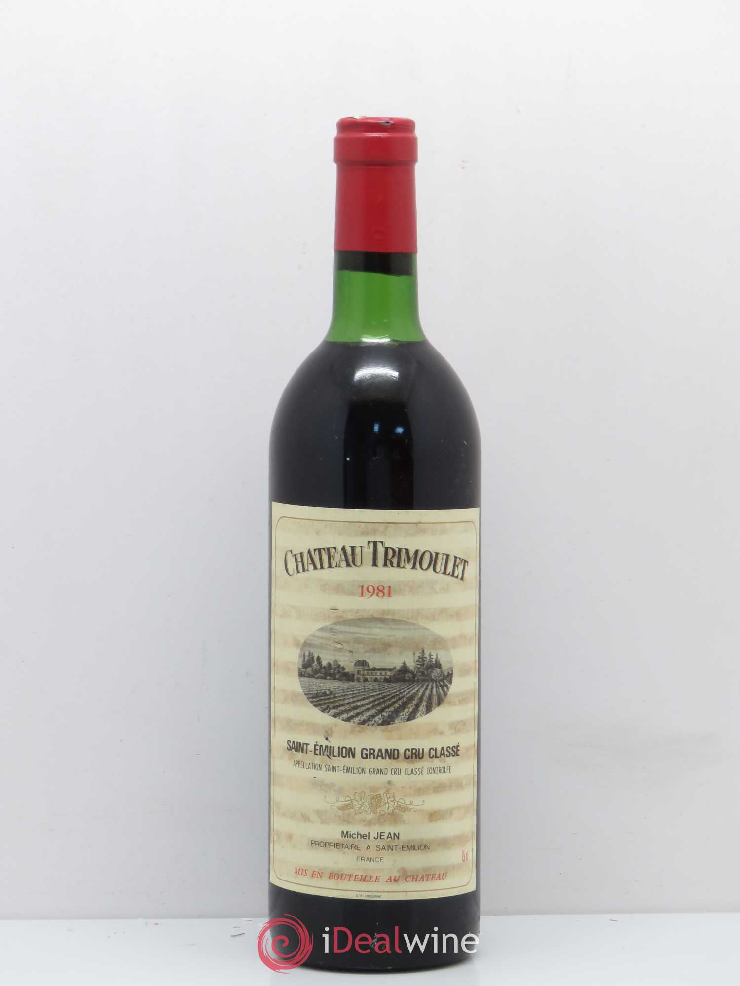 Château Trimoulet 1981 - Lot de 1 bouteille - 0