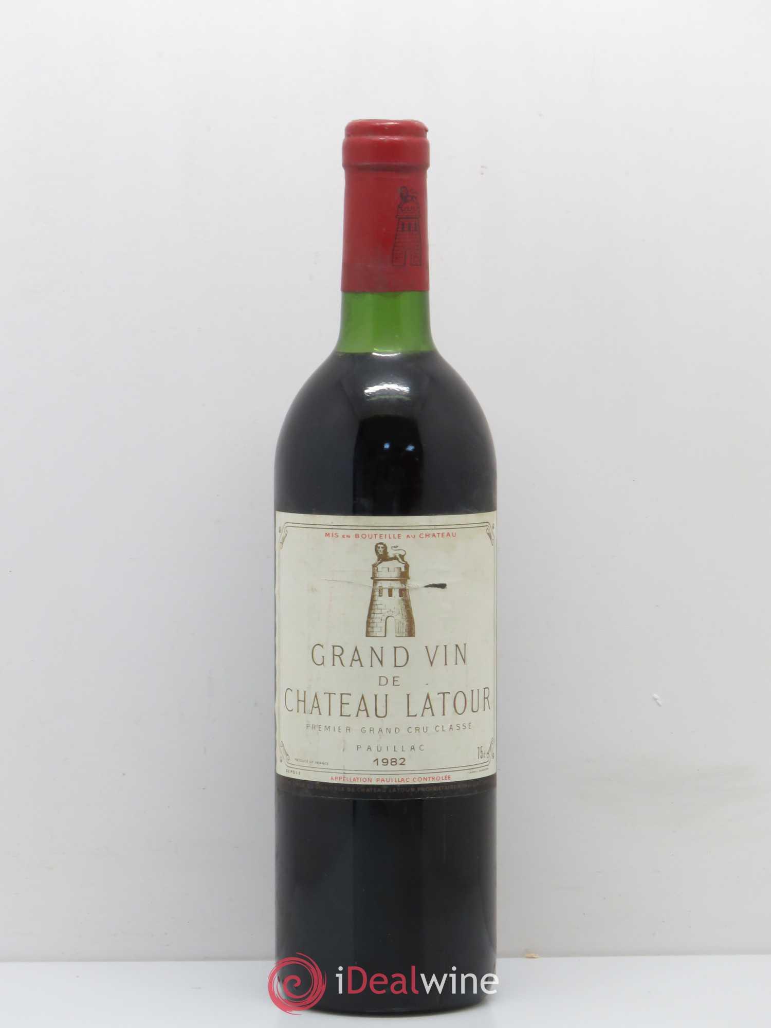 Château Latour 1er Grand Cru Classé 1982 - Lot de 1 bouteille - 0