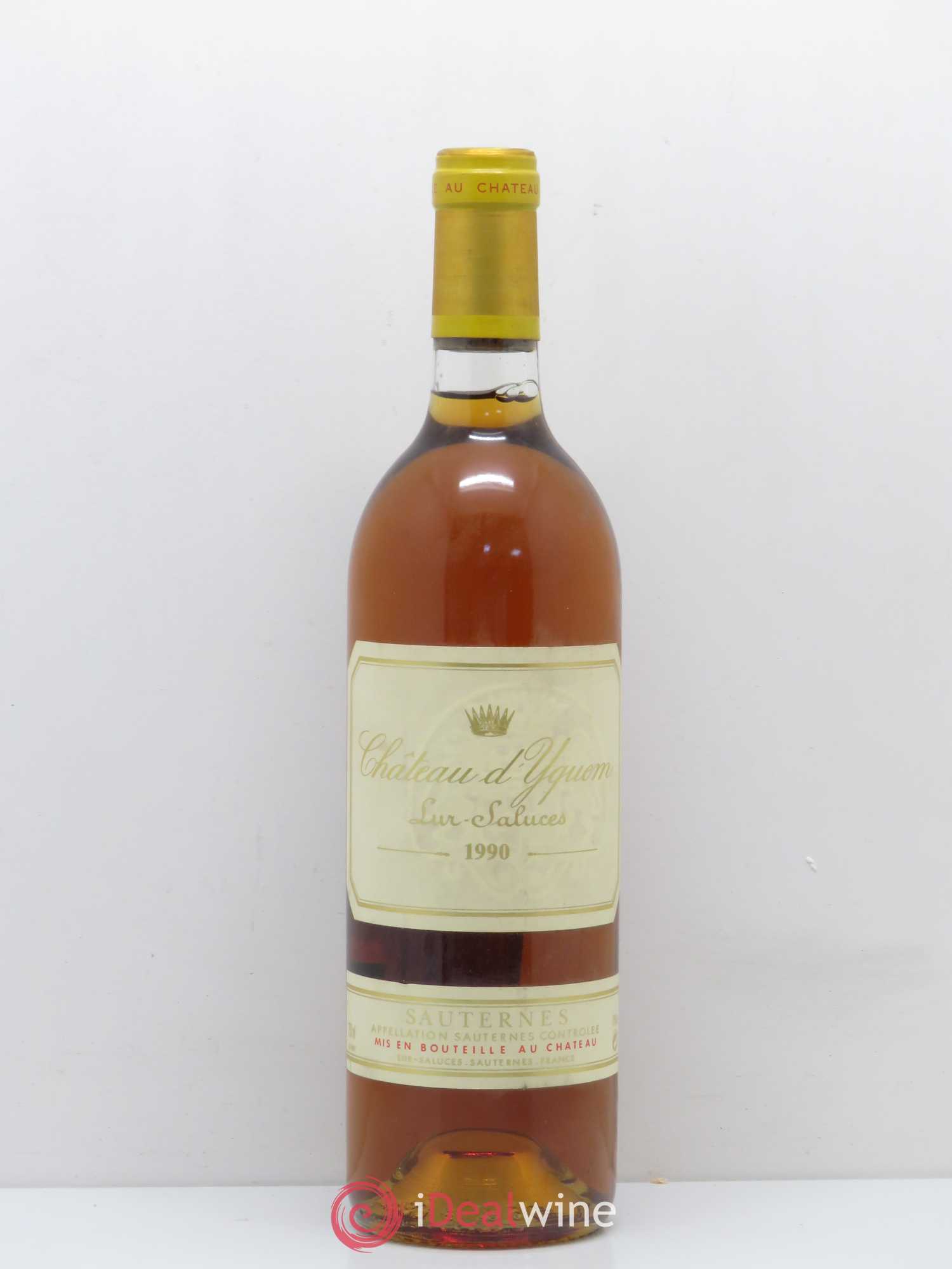 Château d' Yquem 1er Cru Classé Supérieur 1990 - Lotto di 1 bottiglia - 0