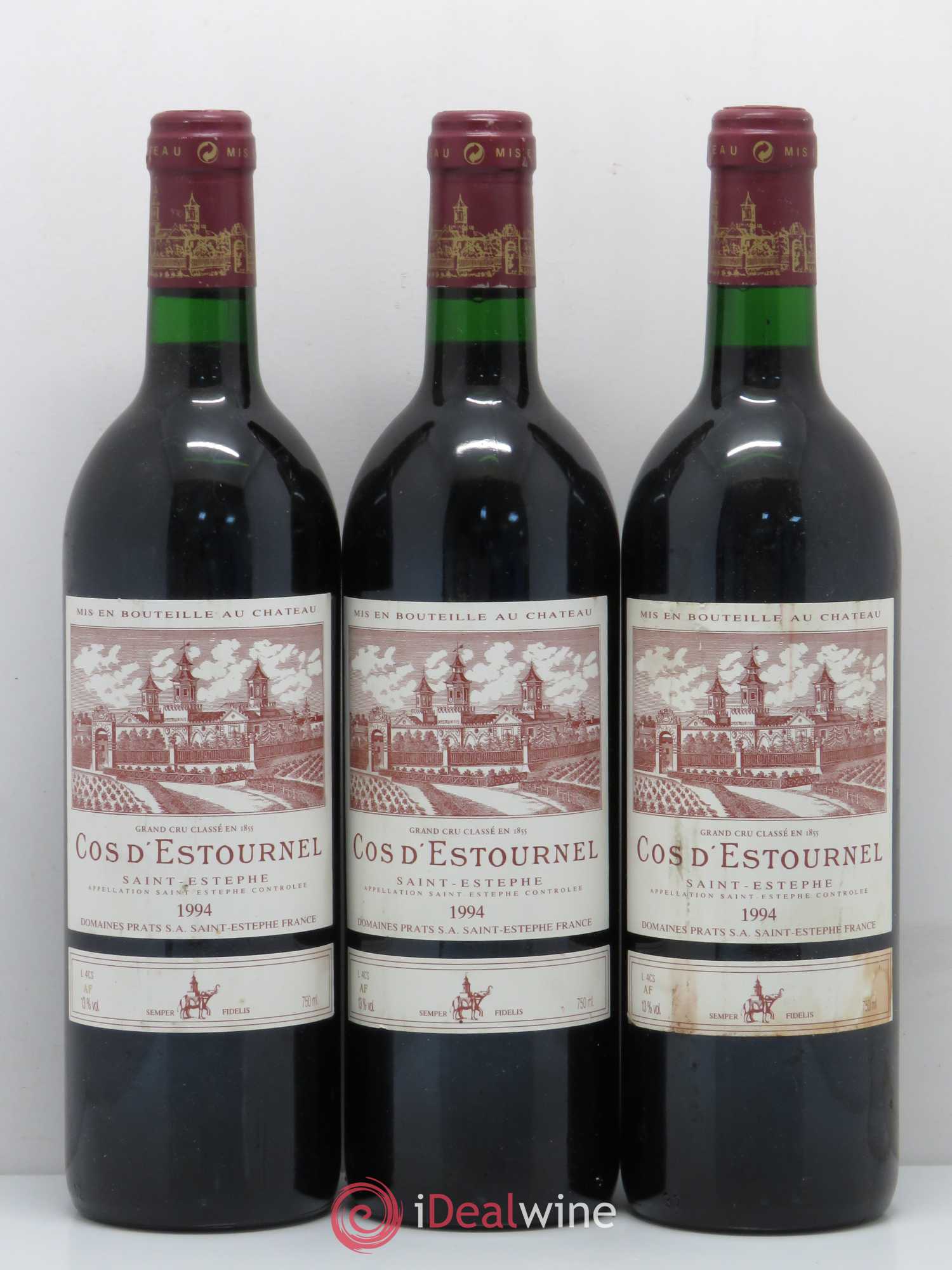 Cos d'Estournel 2ème Grand Cru Classé 1994 - Lot de 6 bouteilles - 2