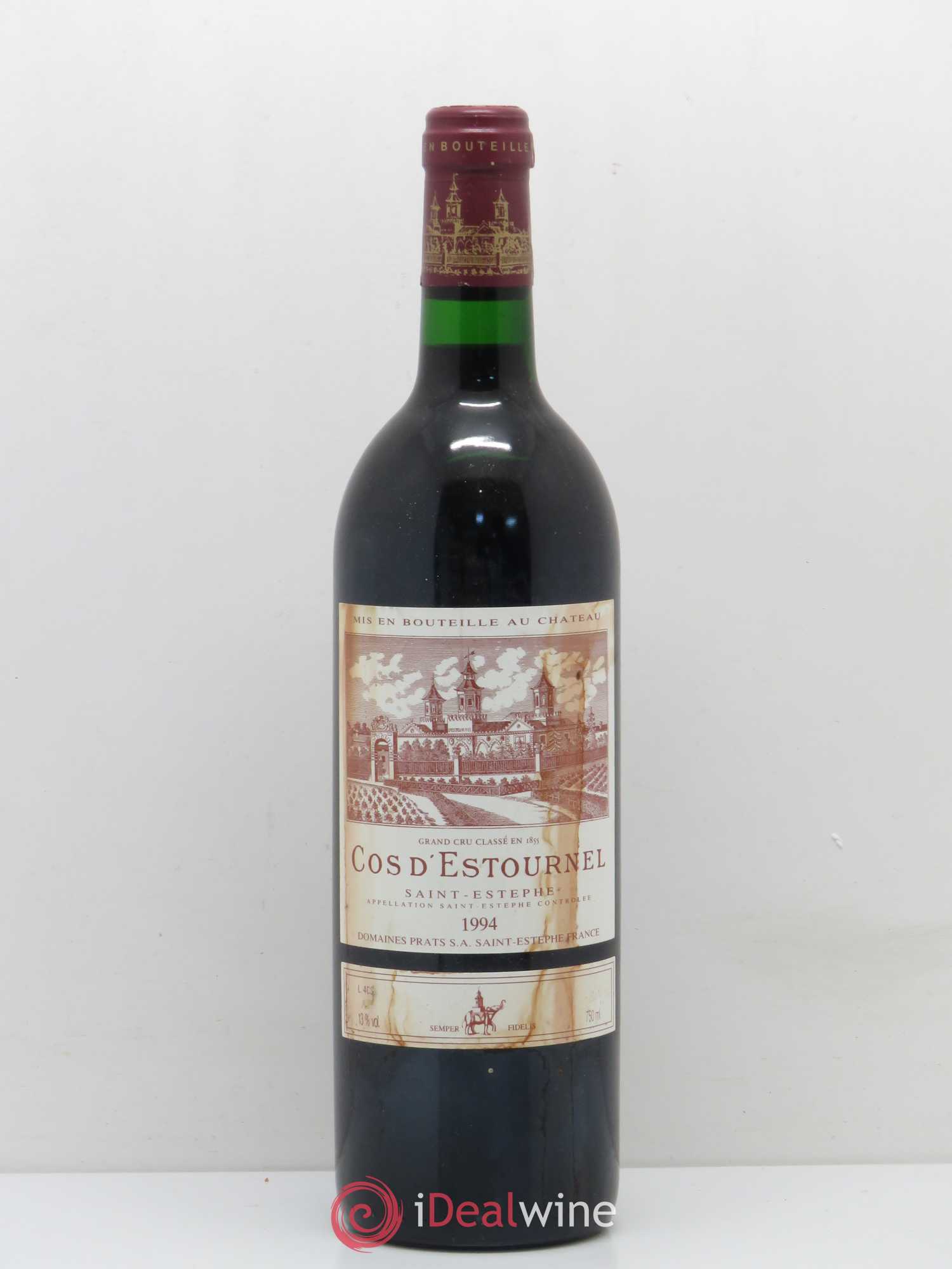 Cos d'Estournel 2ème Grand Cru Classé 1994 - Lot de 1 bouteille - 0