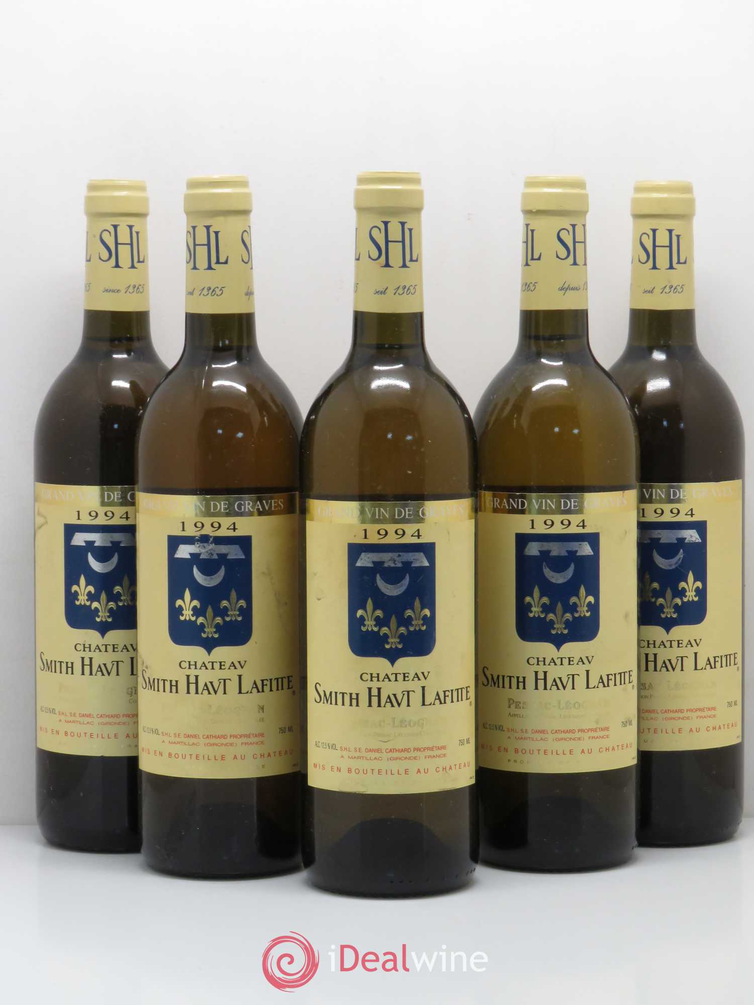 Château Smith Haut Lafitte 1994 - Lot de 5 bouteilles - 0