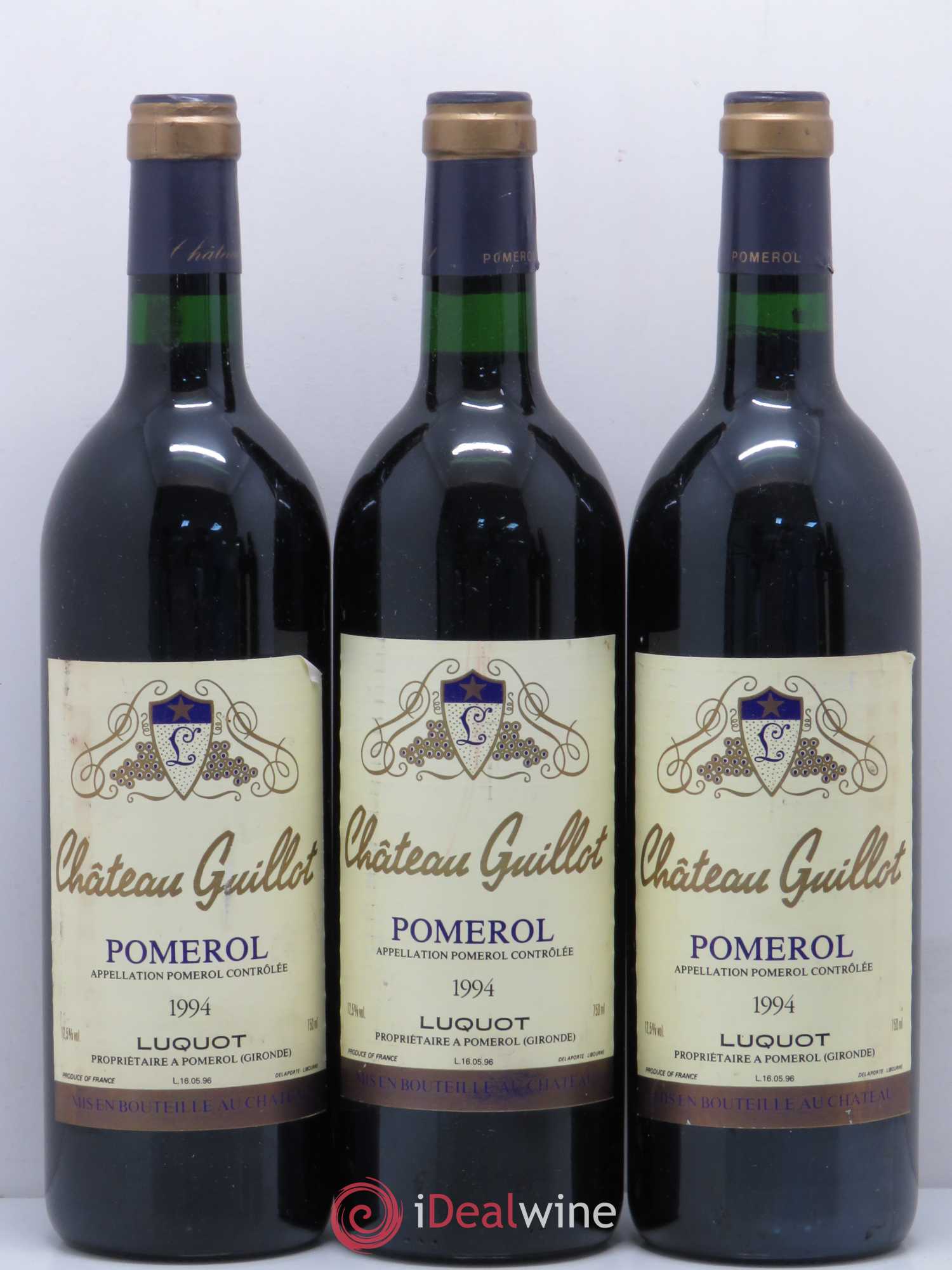 Château Guillot 1994 - Lot de 5 bouteilles - 1