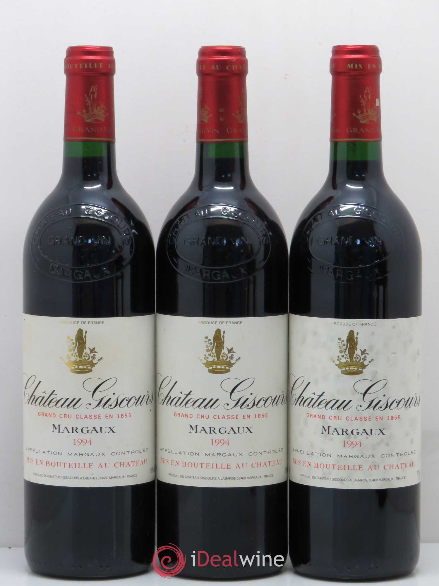 Château Giscours 3ème Grand Cru Classé 1994 - Lot de 5 bouteilles - 1
