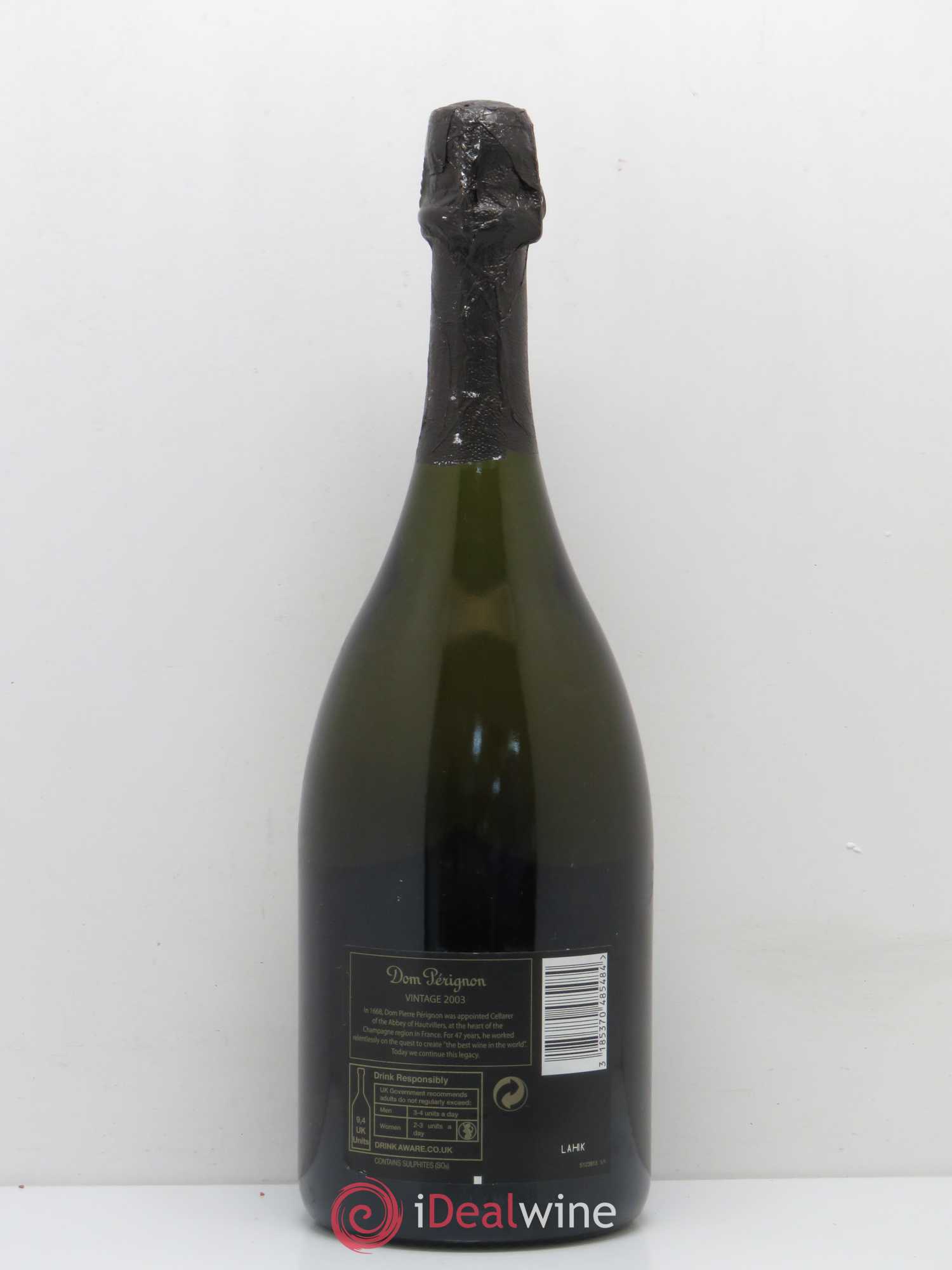 Brut Dom Pérignon 2003 - Lot de 1 bouteille - 1